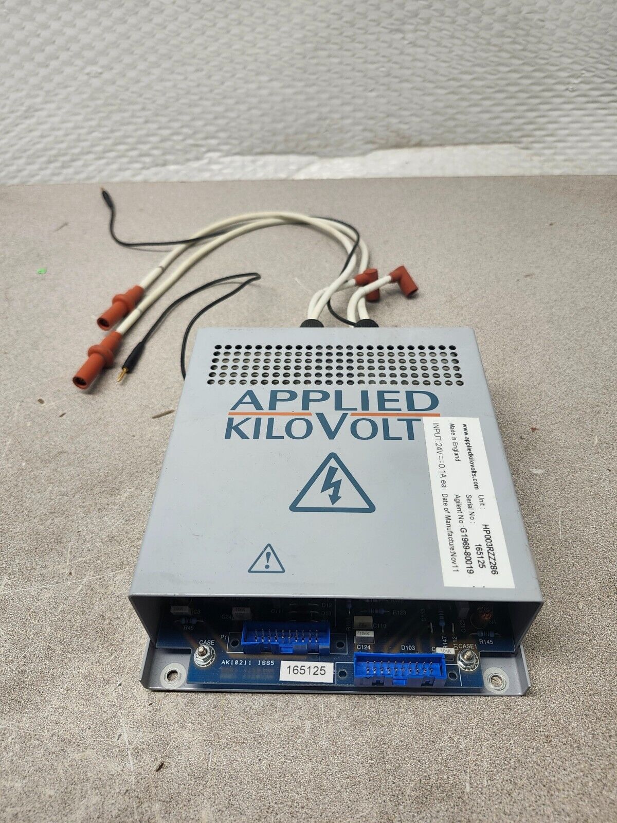 USED APPLIED KIOVOLT Power Supply 24V 0.1A HP003RZZ86