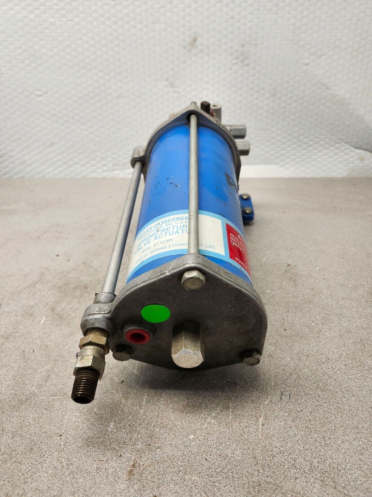 USED Jamesbury Pneumatic Valve Actuator 150 PSI  ST50E