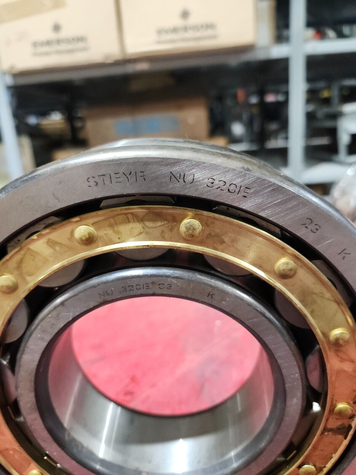 NEW NO BOX STEYR CYLINDRICAL ROLLER BEARING NU 32CE