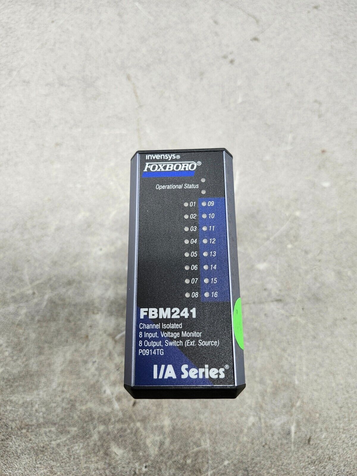 USED FOXBORO I/a Series Channel Isolated Voltage Monitor I/o Module FBM241