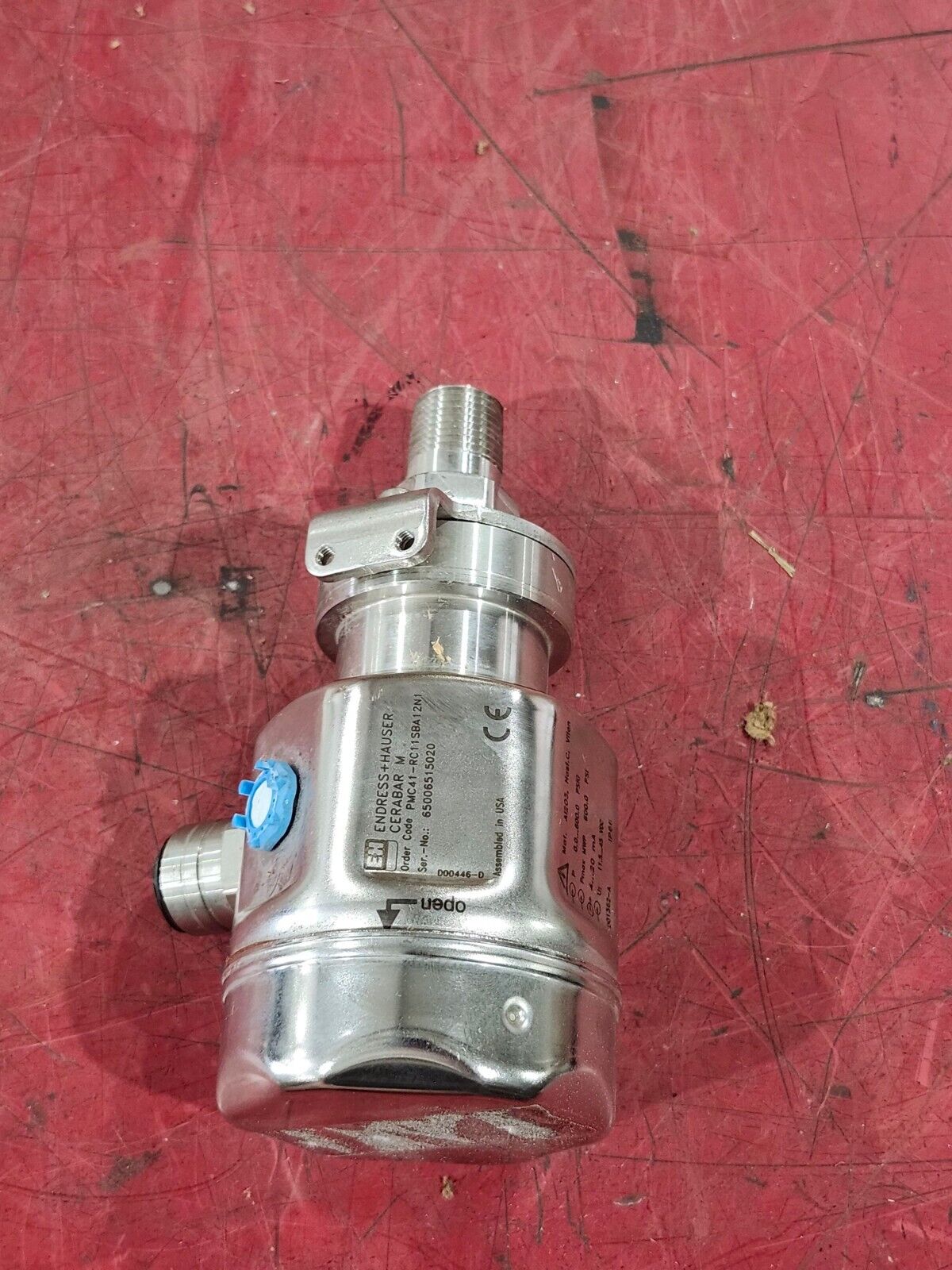 USED ENDRESS + HAUSER PRESSURE TRANSMITTER PMC41-RC11SBA12N1