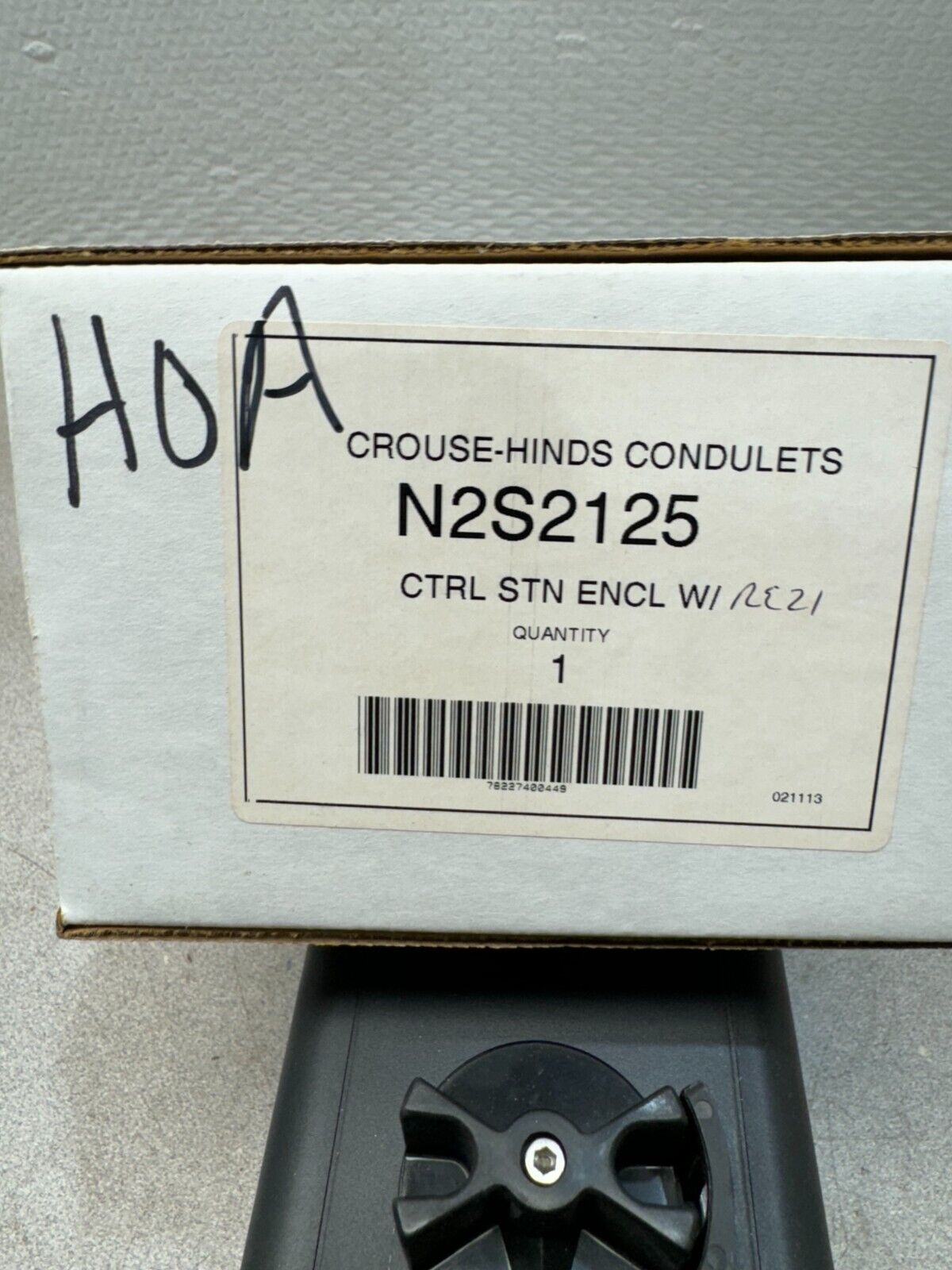 NEW IN BOX CROUSE-HINDS selector switch control station N2SC2125U