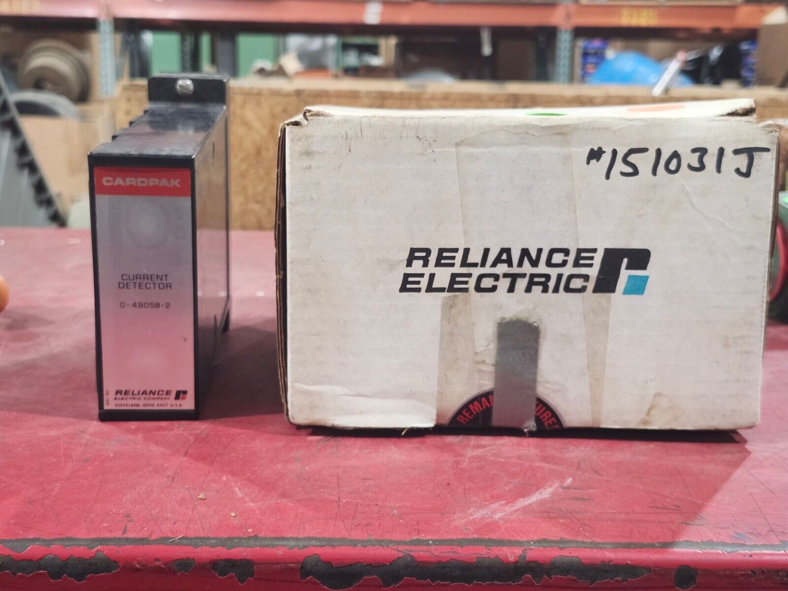 NEW IN BOX RELIANCE CARDPAK CURRENT DETECTOR 0-49058-2