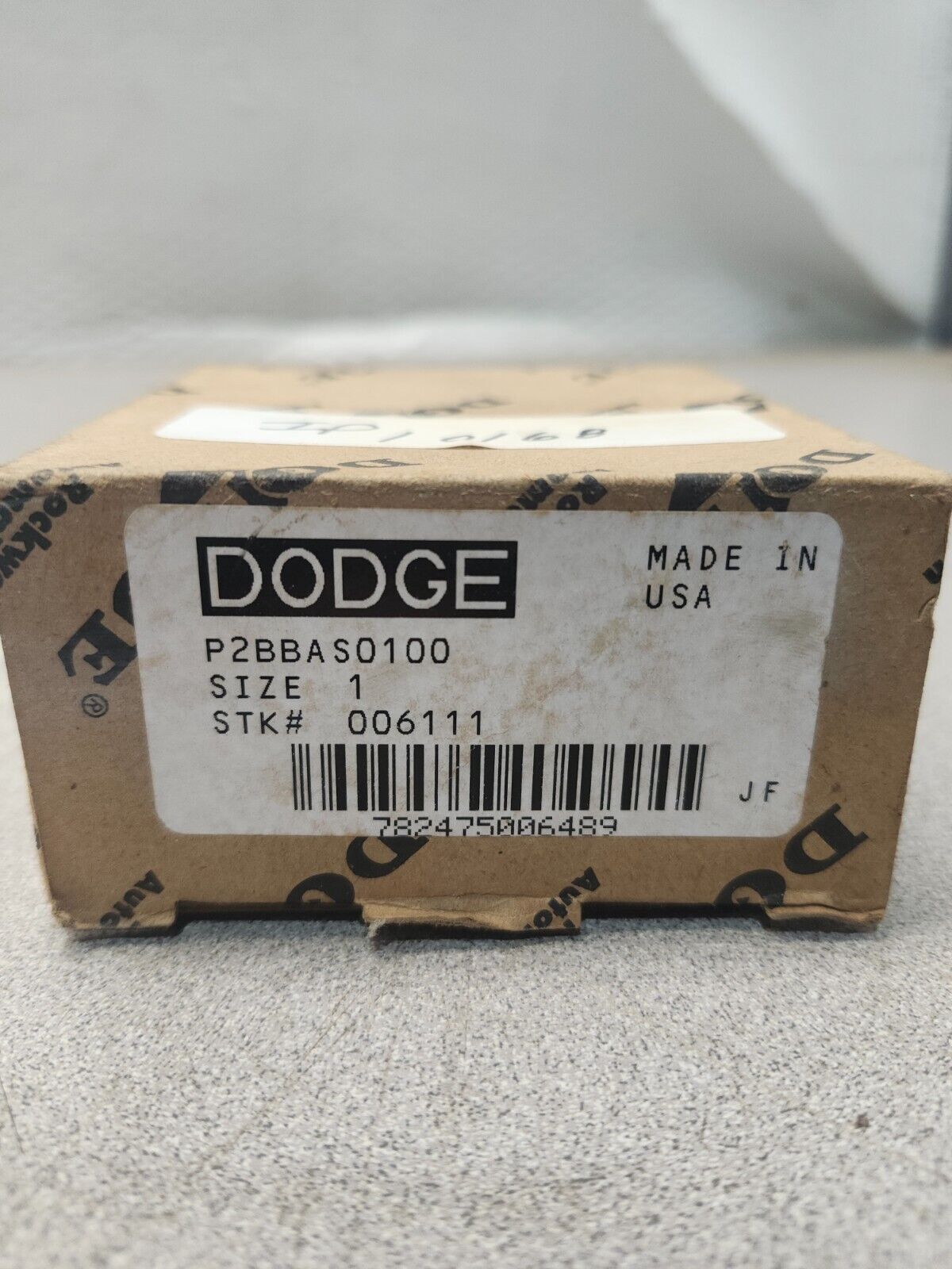 NEW IN BOX DODGE 2 Bolt Pillow Block Bearing SIZE 1 P2BBAS0100