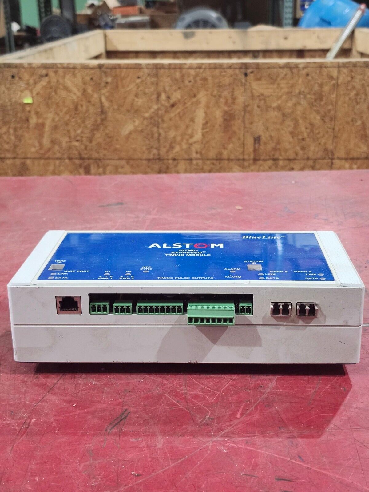 USED ALSTOM BLUELINE EXPRESSO TIMING MODULE 70TM01