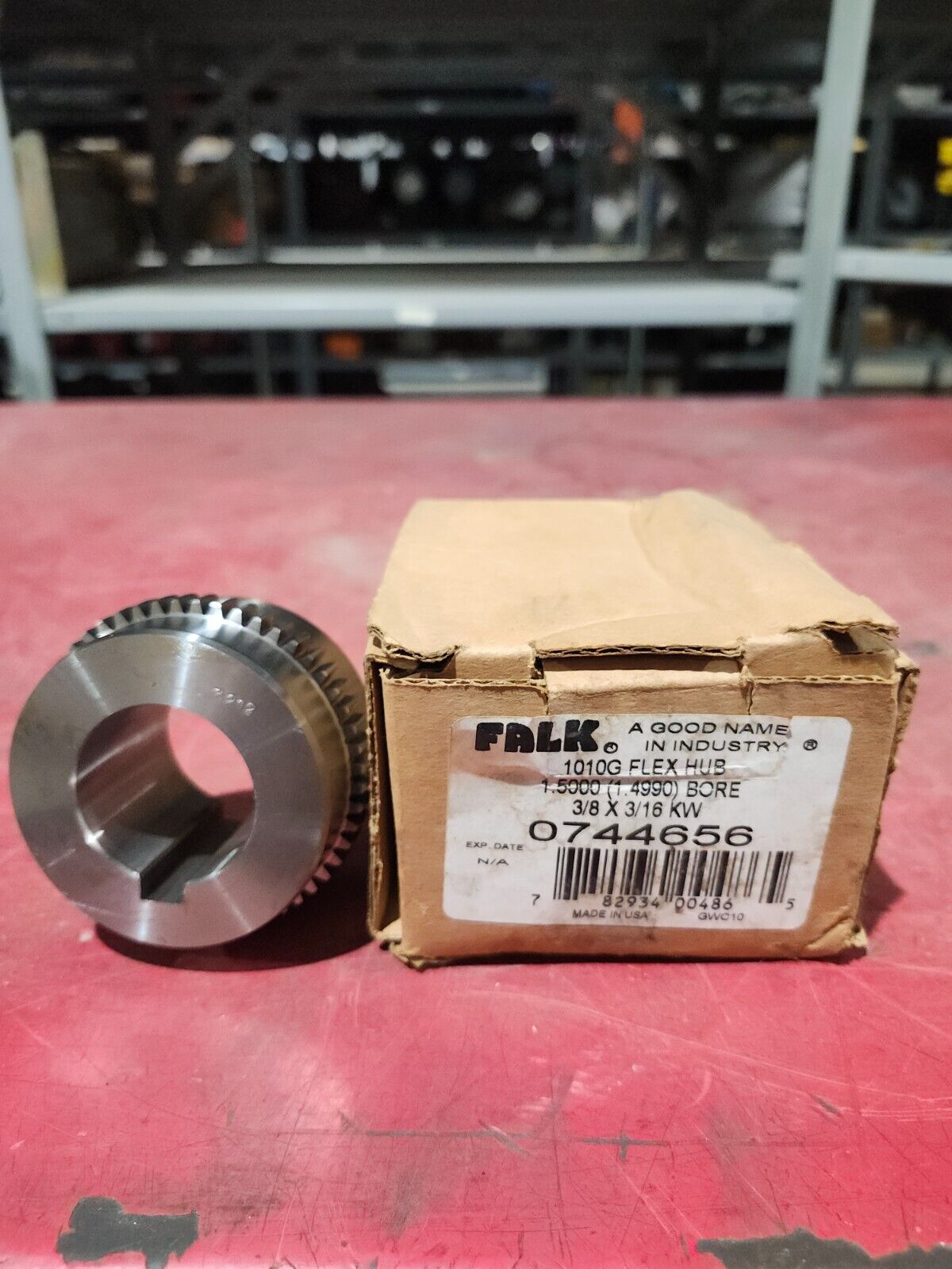 NEW IN BOX LOT OF 2 FALK 1010G 1.5000 FLEX HUB RSB BORE