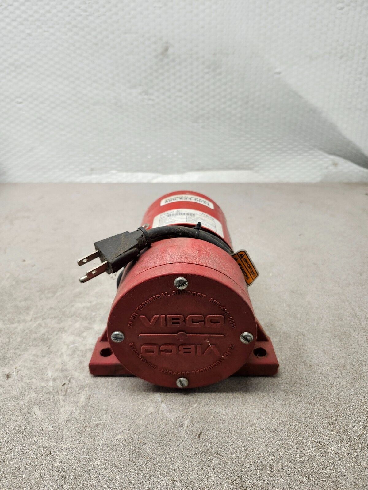 PREOWNED VIBCO ELECTRIC VIBRATION MOTOR SPR-60