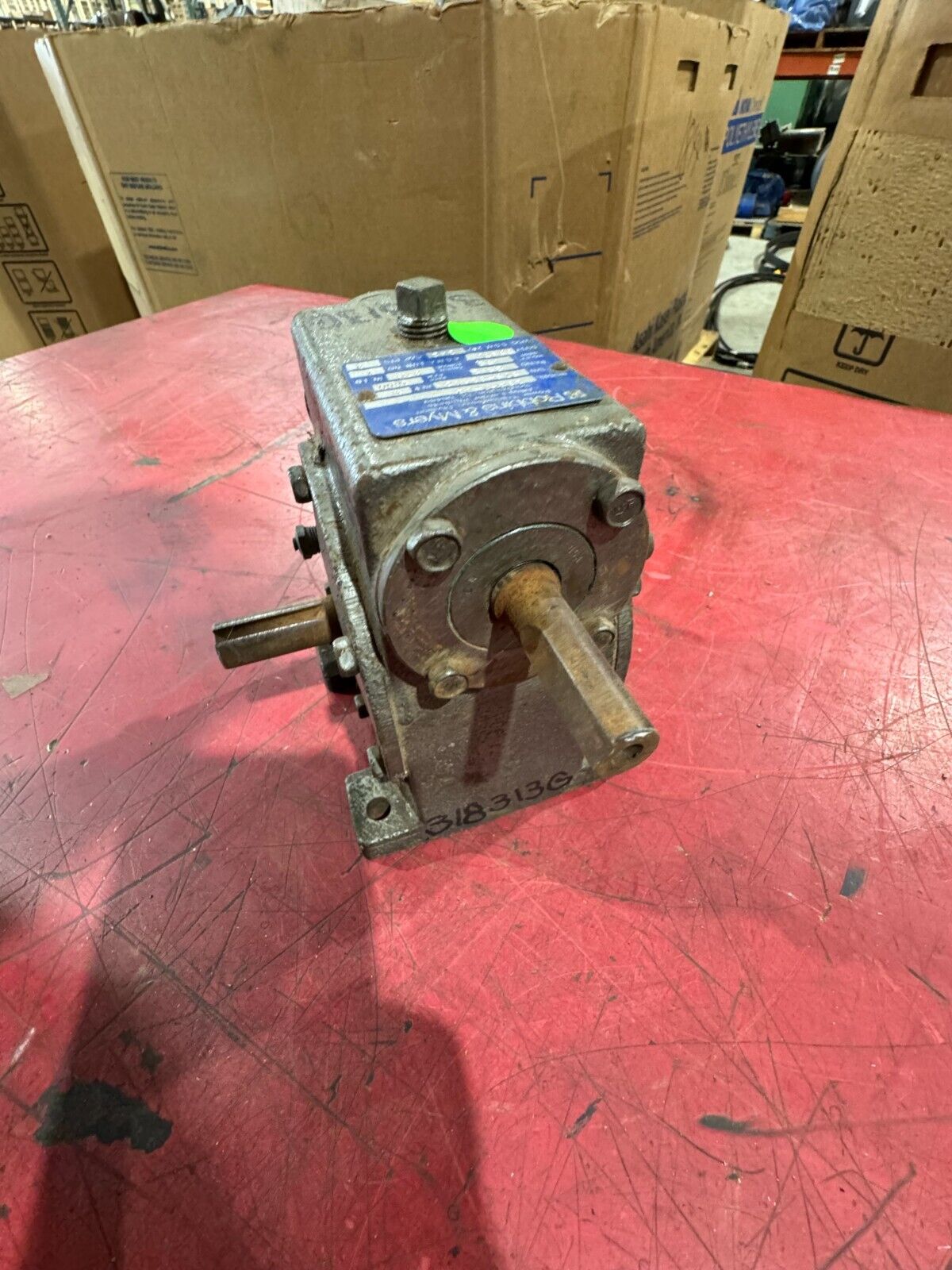 NEW SURPLUS ROBBINS & MYERS GEAR REDUCER 25:1 RATIO 192-A-02