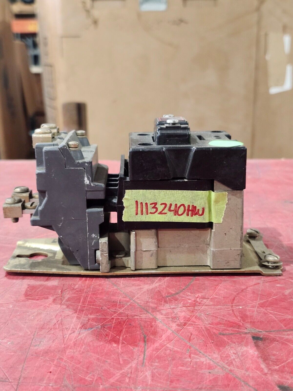 USED ALLEN-BRADLEY SIZE 1 CONTACTOR 702-BOD91 SERIES K 110/120V. COIL