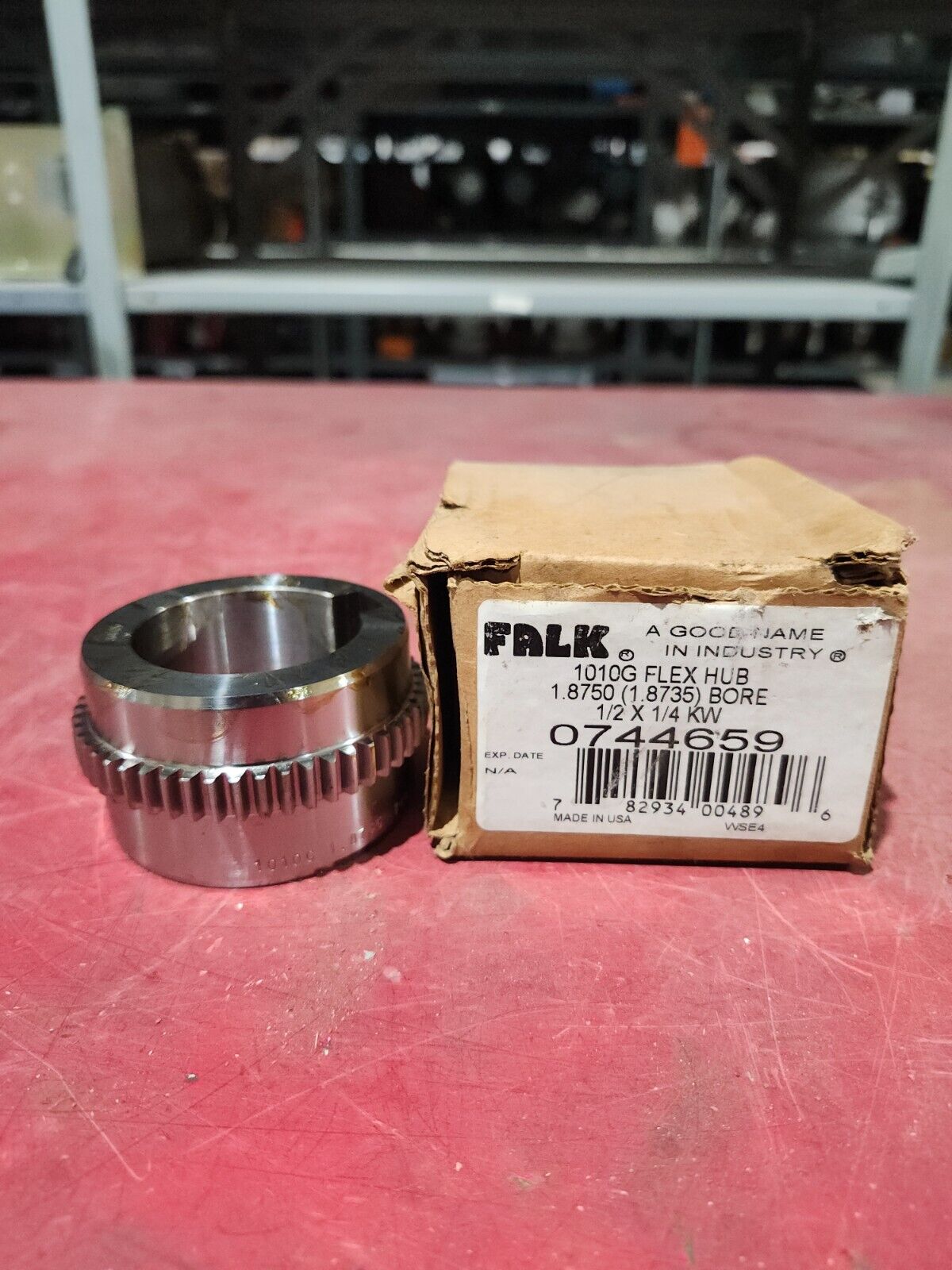 NEW IN BOX FALK 1010G 1.8735 FLEX HUB RSB BORE