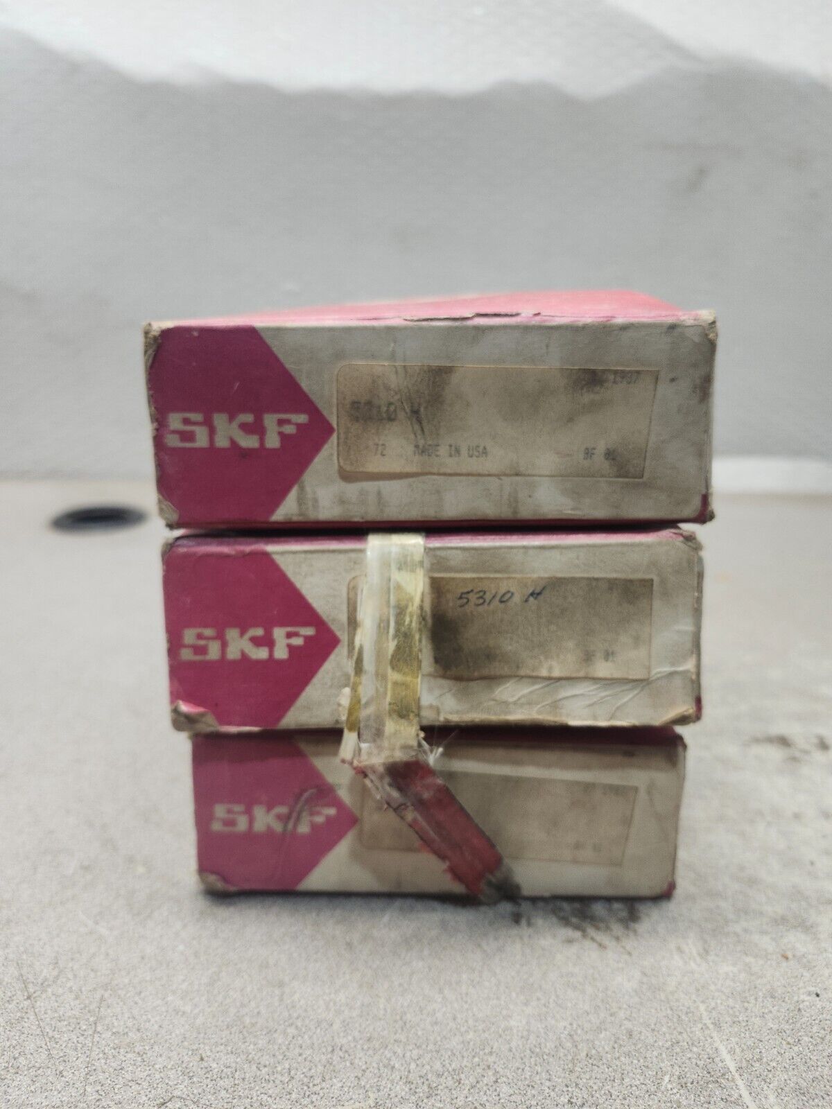 NEW IN BOX LOT OF 3 SKF BEARING 5310 H