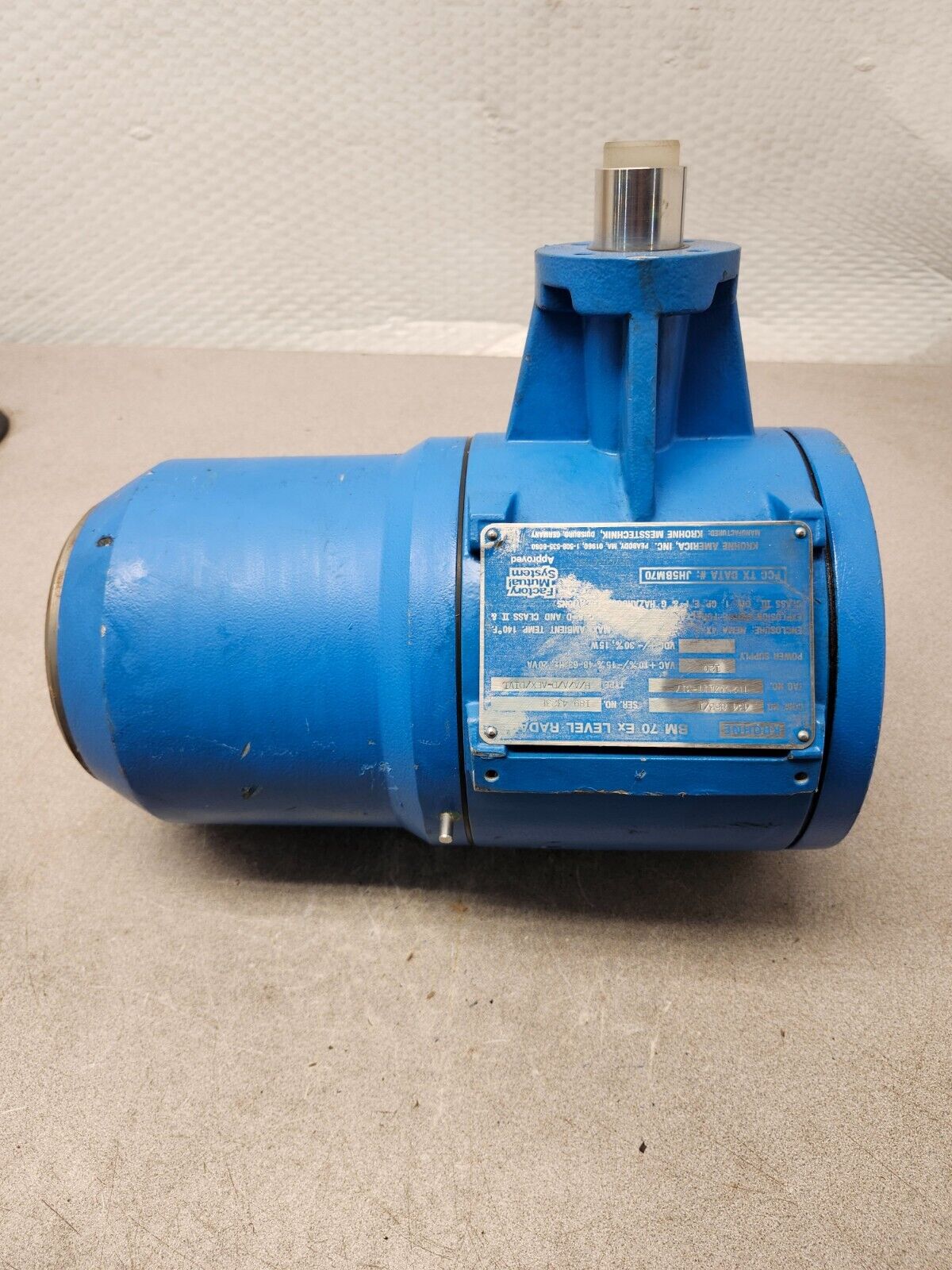 USED KROHNE BM 70 EX LEVEL RADER 434 853/1