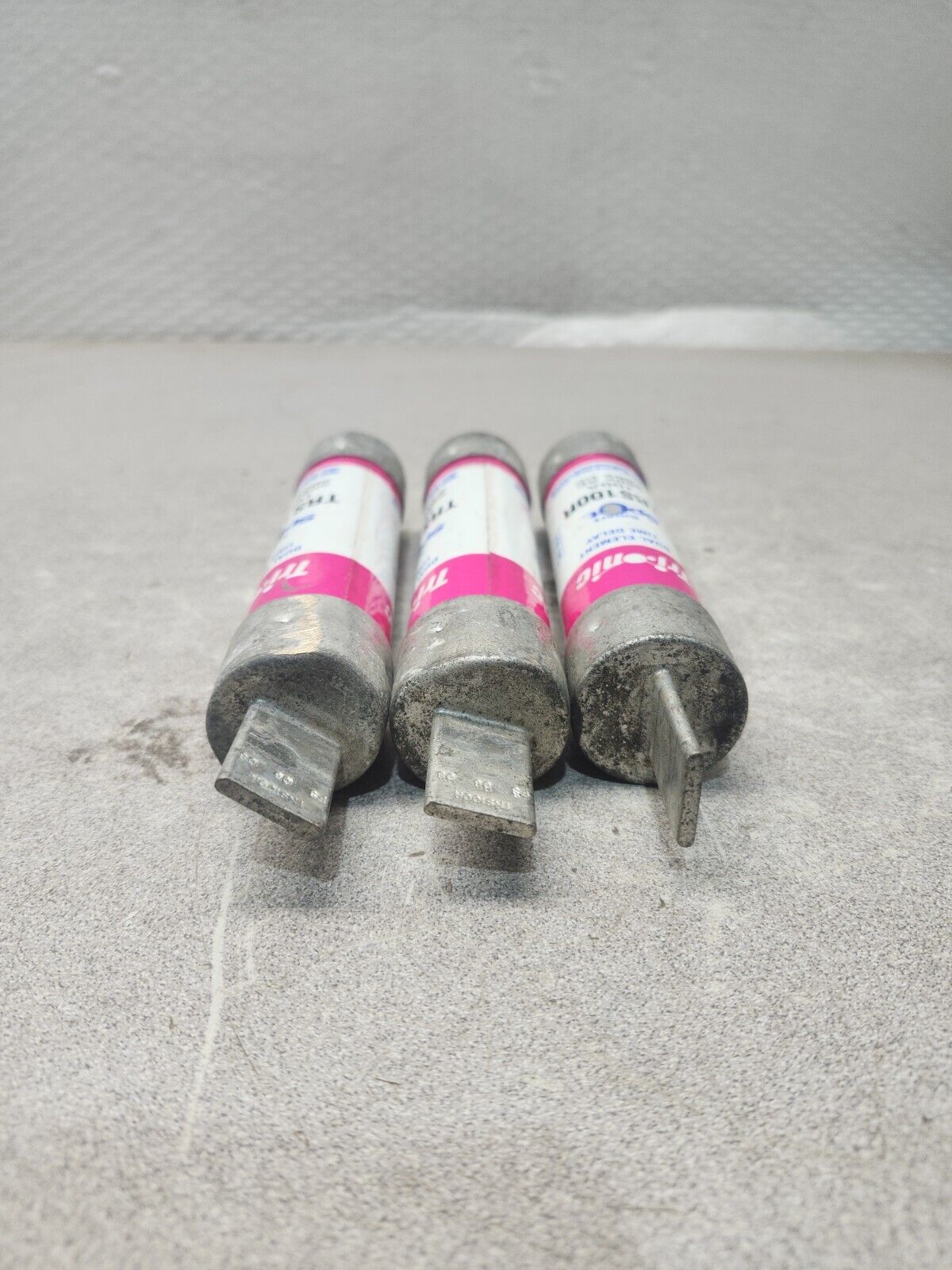 NEW LOT OF 3 TRIONIC 600 VOLT AC 600 VOLT DC 100 AMP FUSE TRS100R
