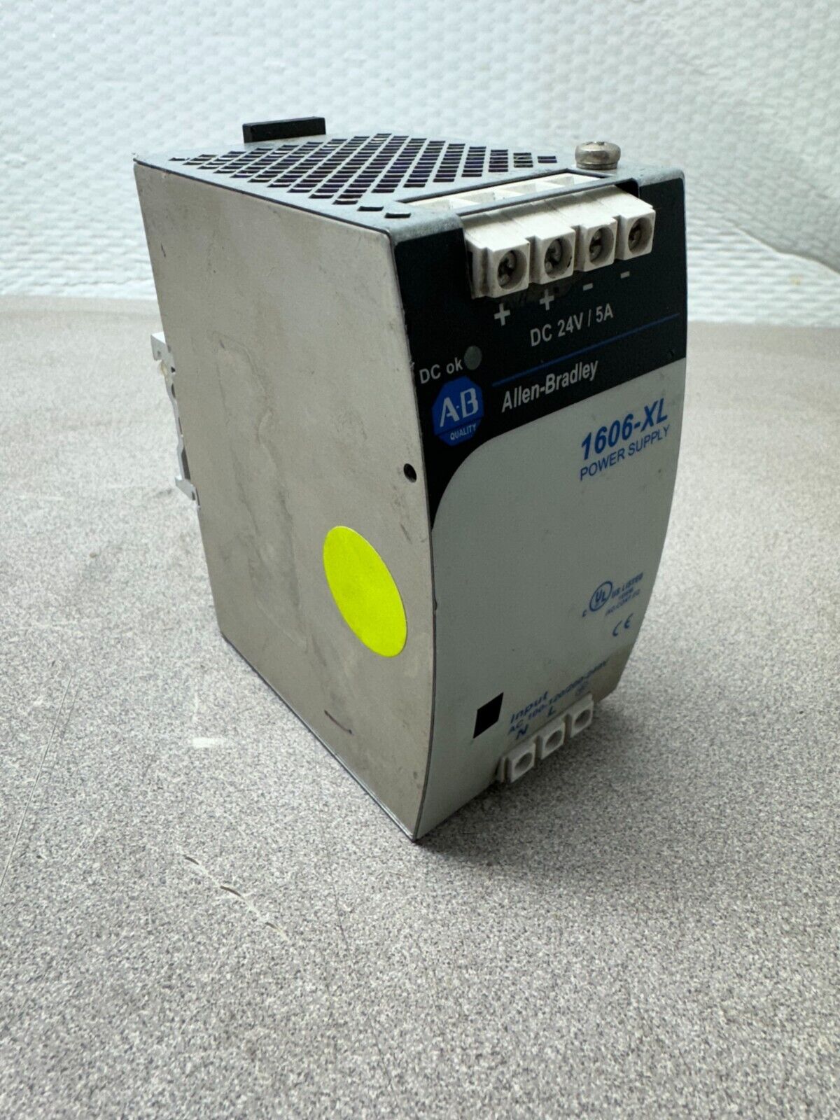 USED ALLEN-BRADLEY POWER SUPPLY 1606-XL120D SERIES A