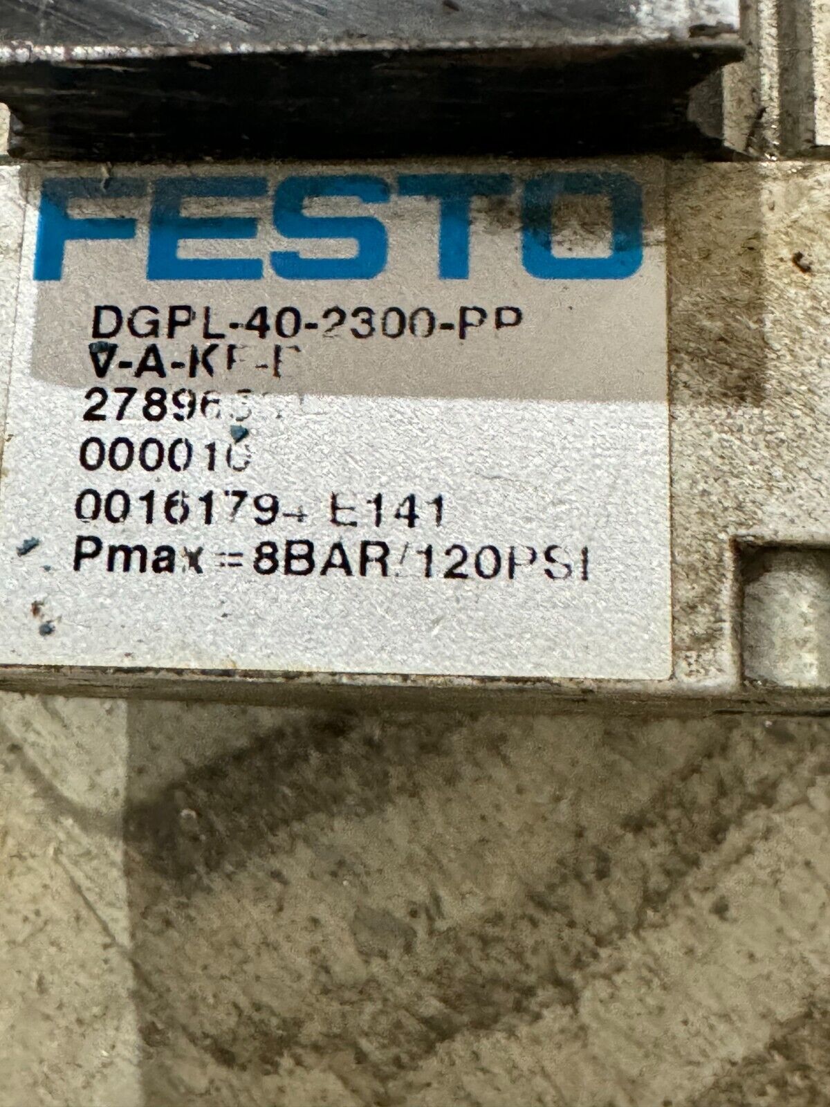 NEW FESTO RODLESS CYLINDER DGPL-40-2300-PPV-A-KF-B