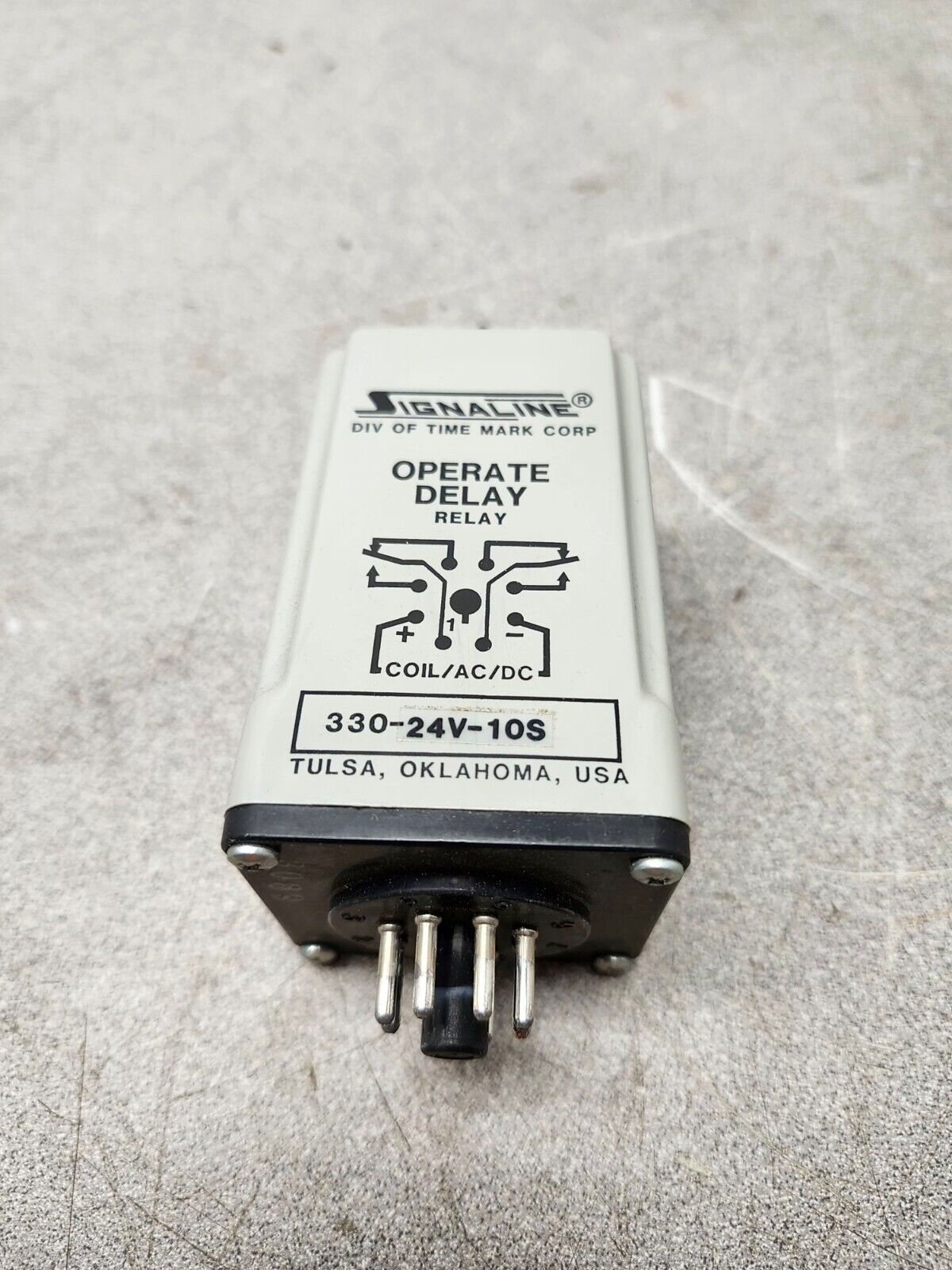 NEW NO BOX SIGNALINE TIME DELAY RELAY 330-24V-10S