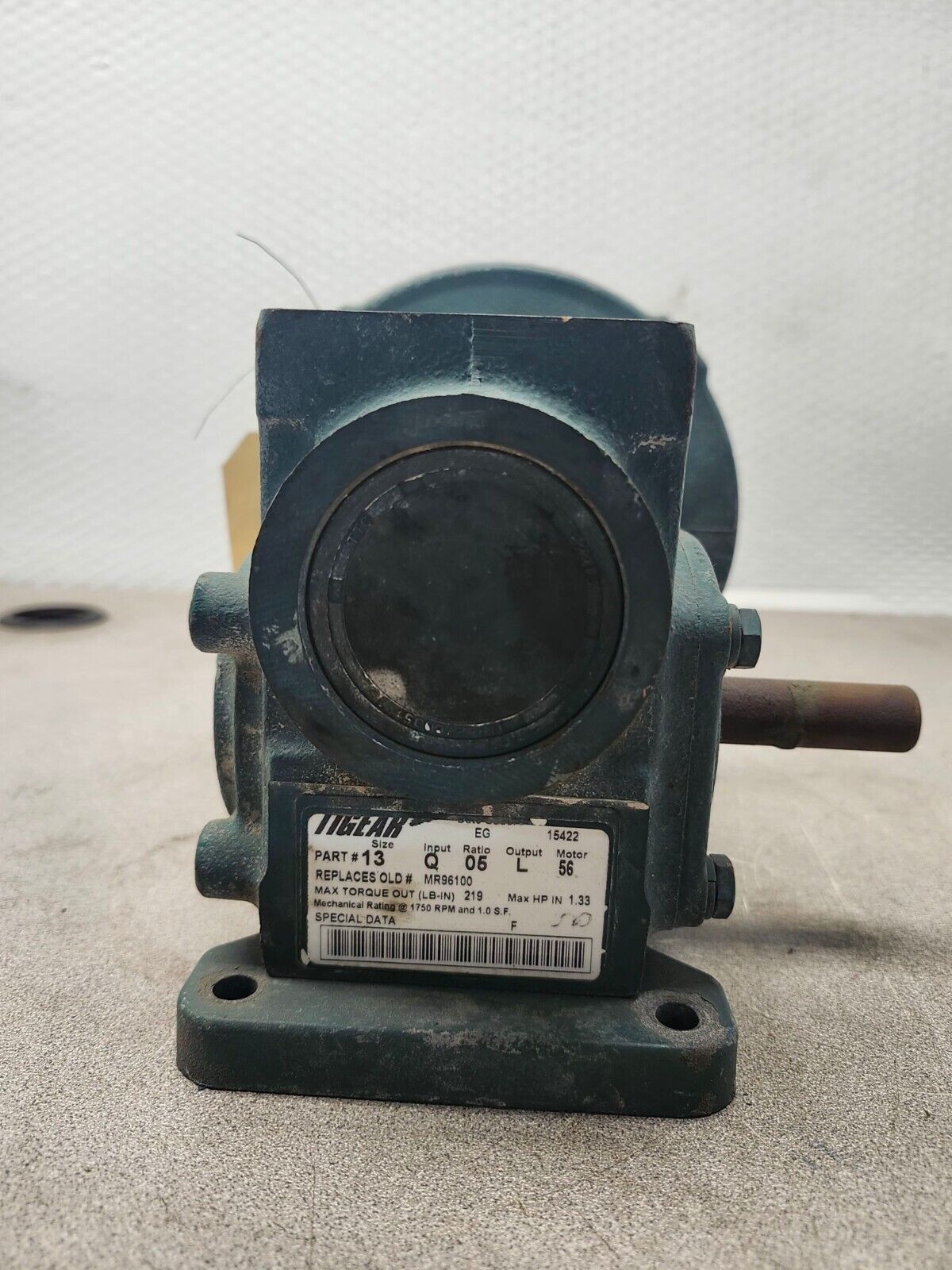 USED DODGE TIGEAR2 GEAR REDUCER 13Q05L56