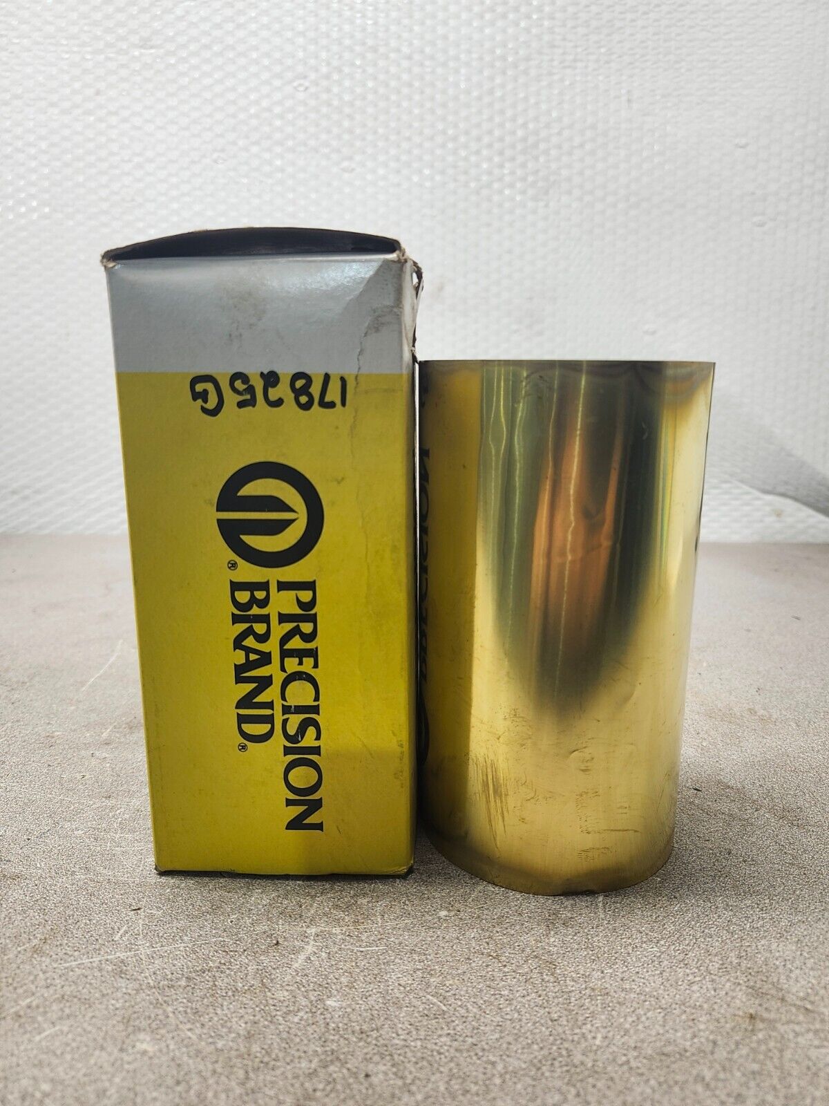 NEW WITH BOX PRECISION BRAND Brass Shim Stock 6" x 100" 26700