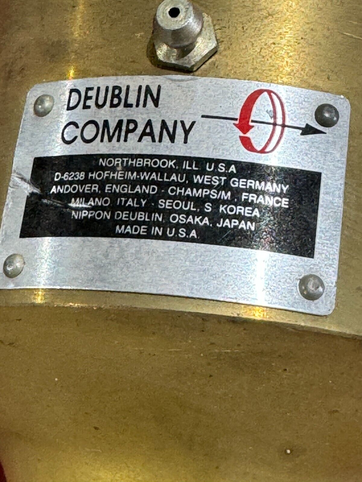 NEW SURPLUS DEUBLIN ROTARY UNION 555-000-396