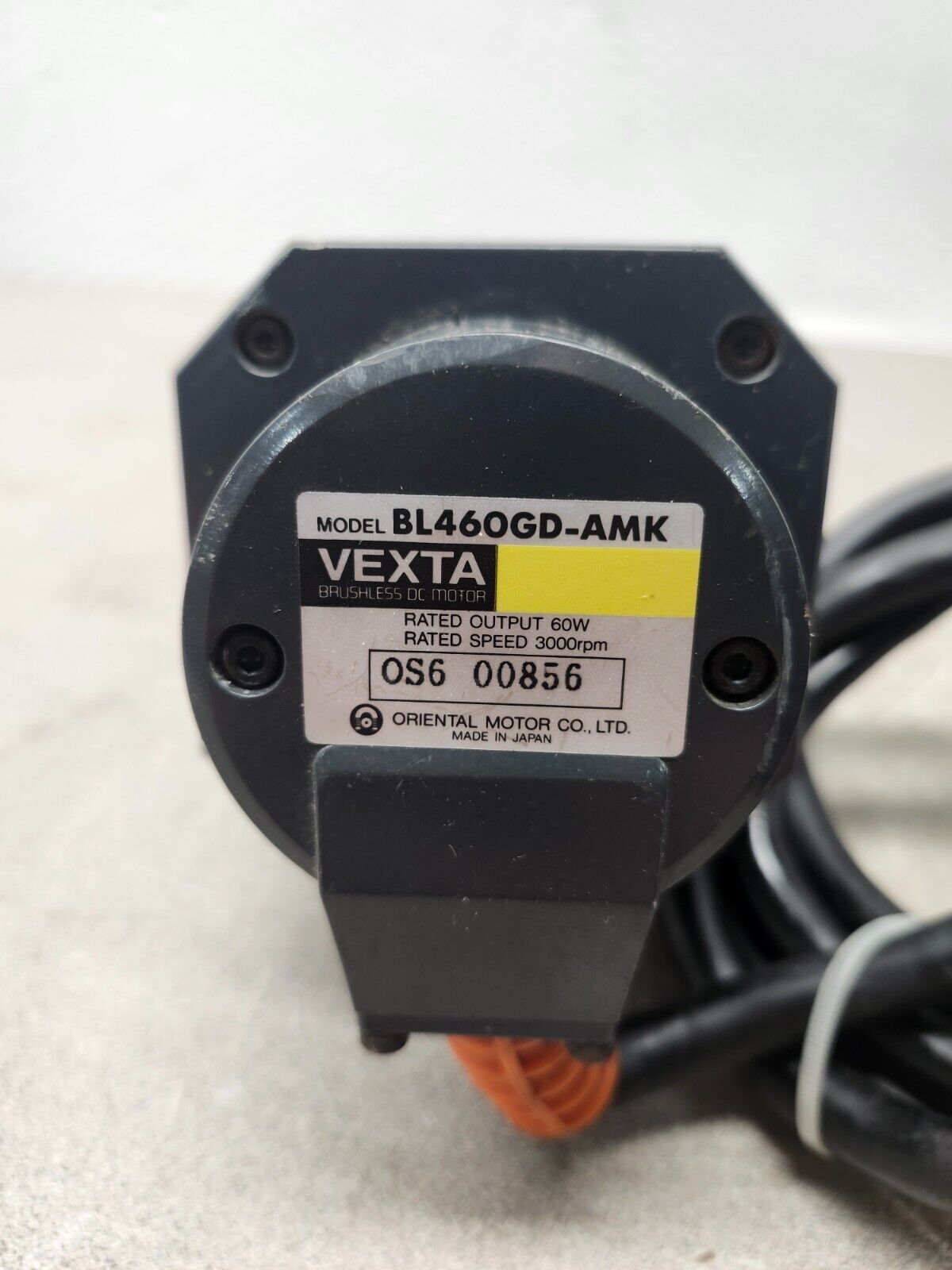 NEW NO BOX Vexta Synchronous Dc Motor, 60 W, 3000 Rpm BL460GD-AMK