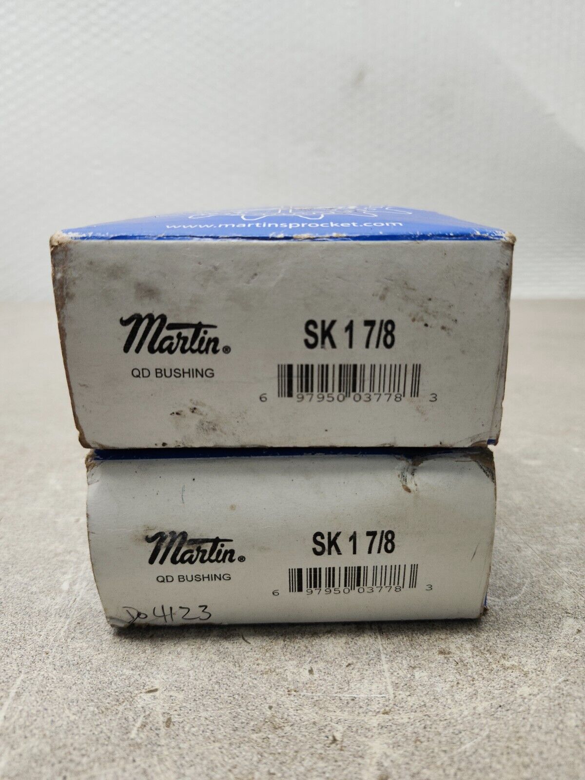 NEW IN BOX LOT OF 2 MARTIN QUICK DISCONNECT BUSHING SK 1 7/8