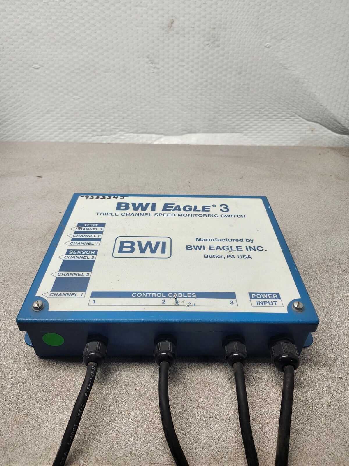 USED BWI EAGLE 3 SPEED SWITCH 12-7000 191404 24064