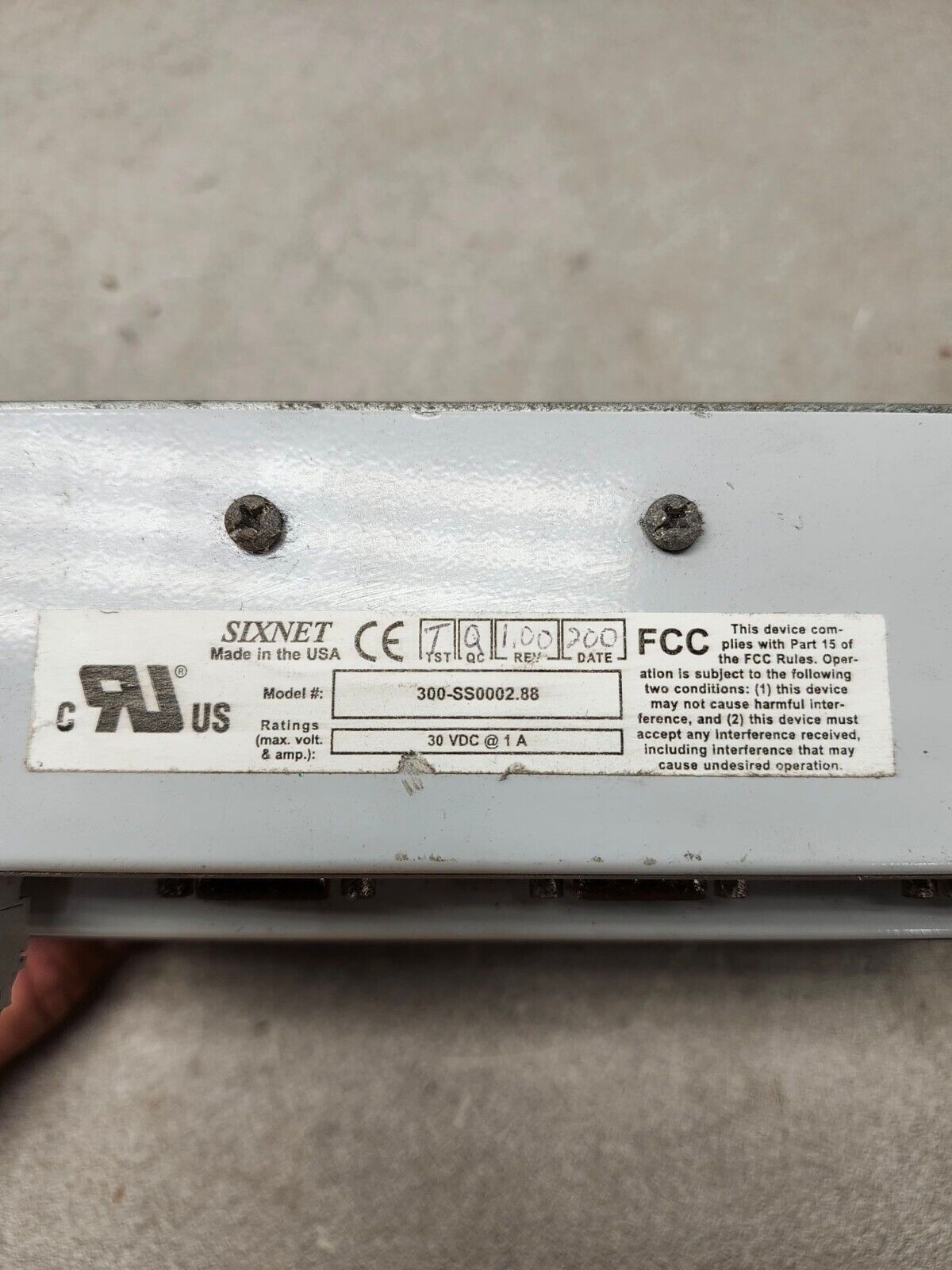 USED NALCO G-SERIES CONTROLLER 300-SS0002.88