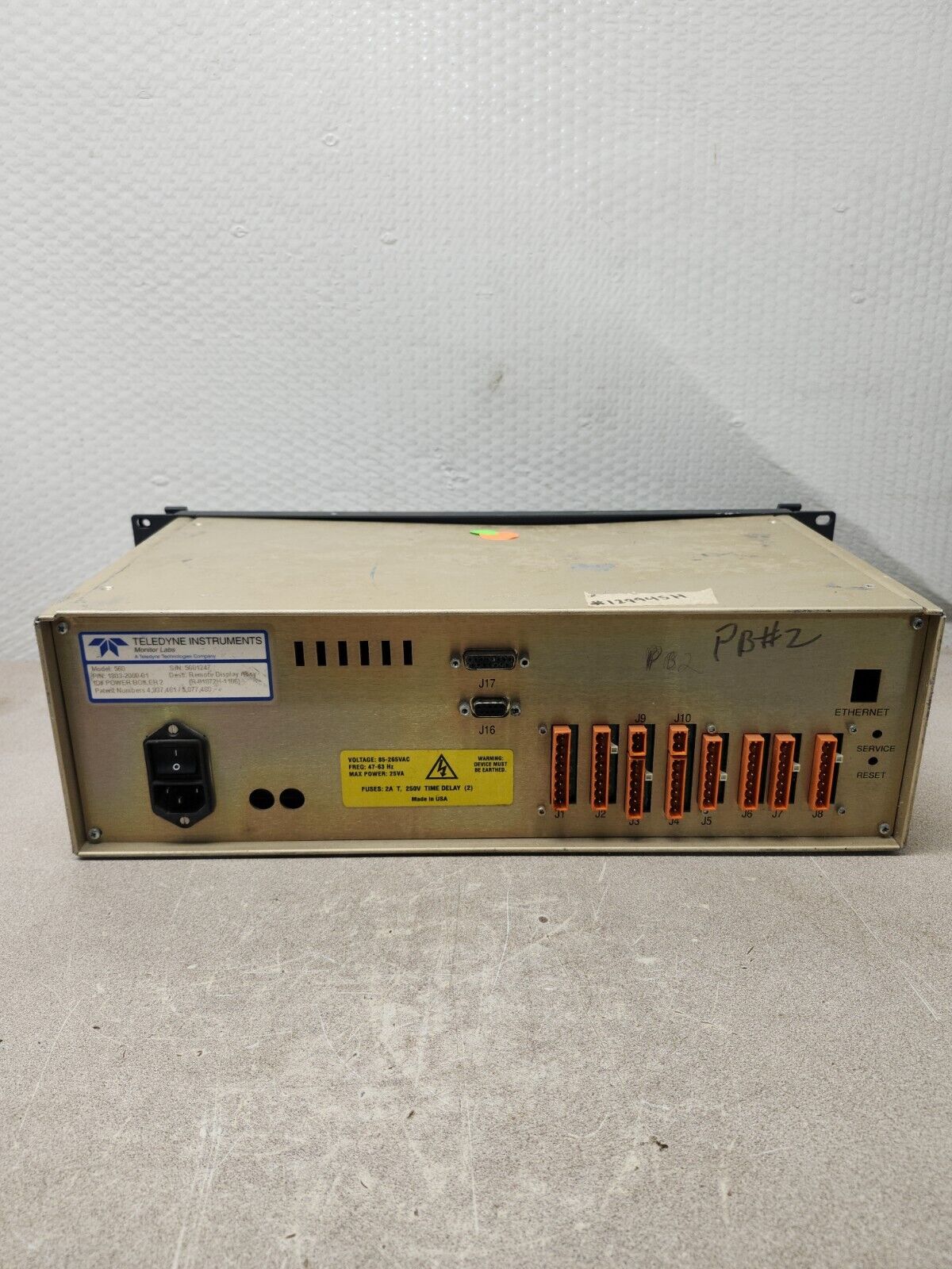 USED Teledyne Instrument Enhanced Remote Panel Model 560