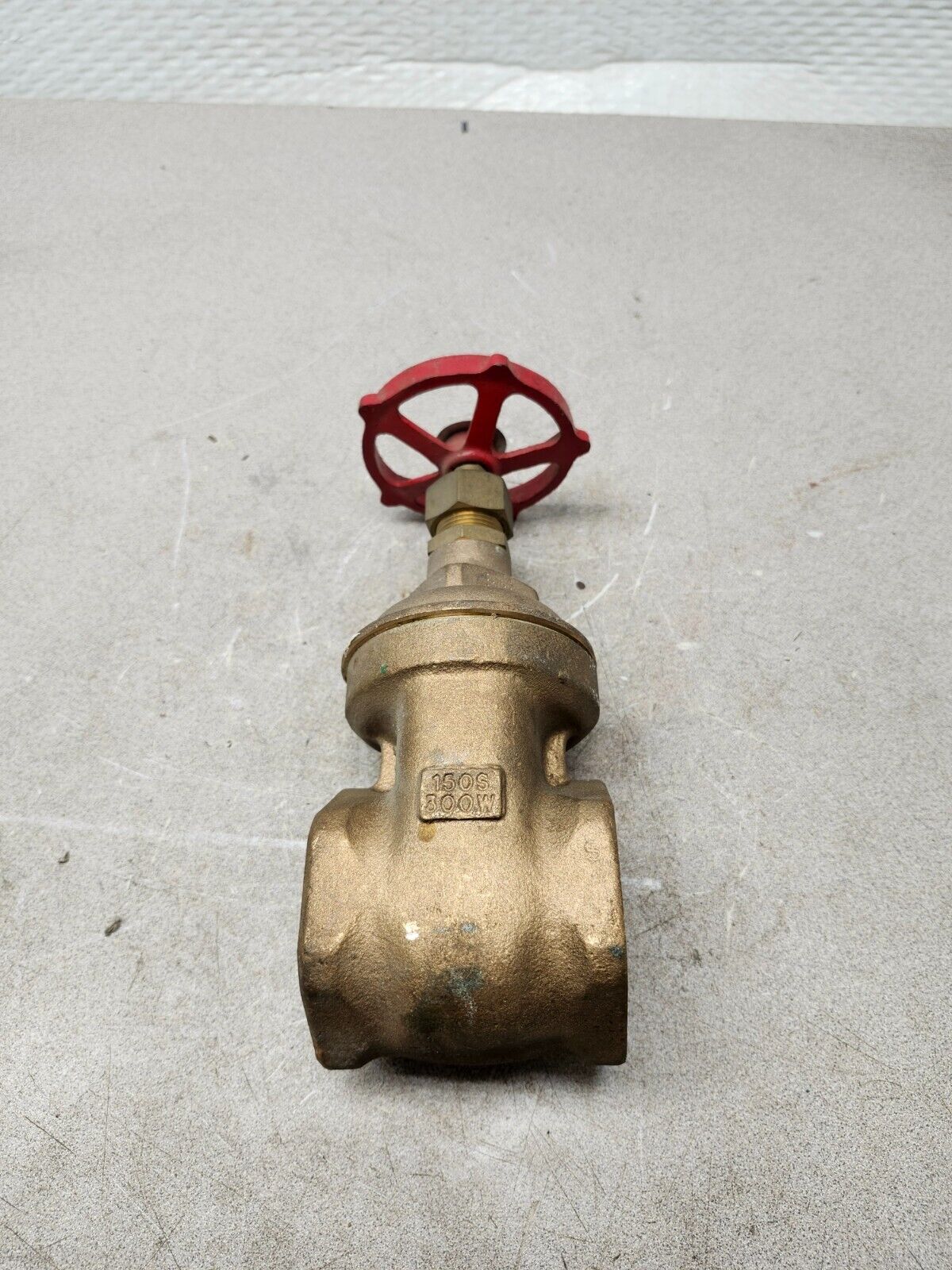 NEW NO BOX MILWAUKEE BRASS VALVE 2" FIG 1140 150 S.W.P. 300 W.O.G.