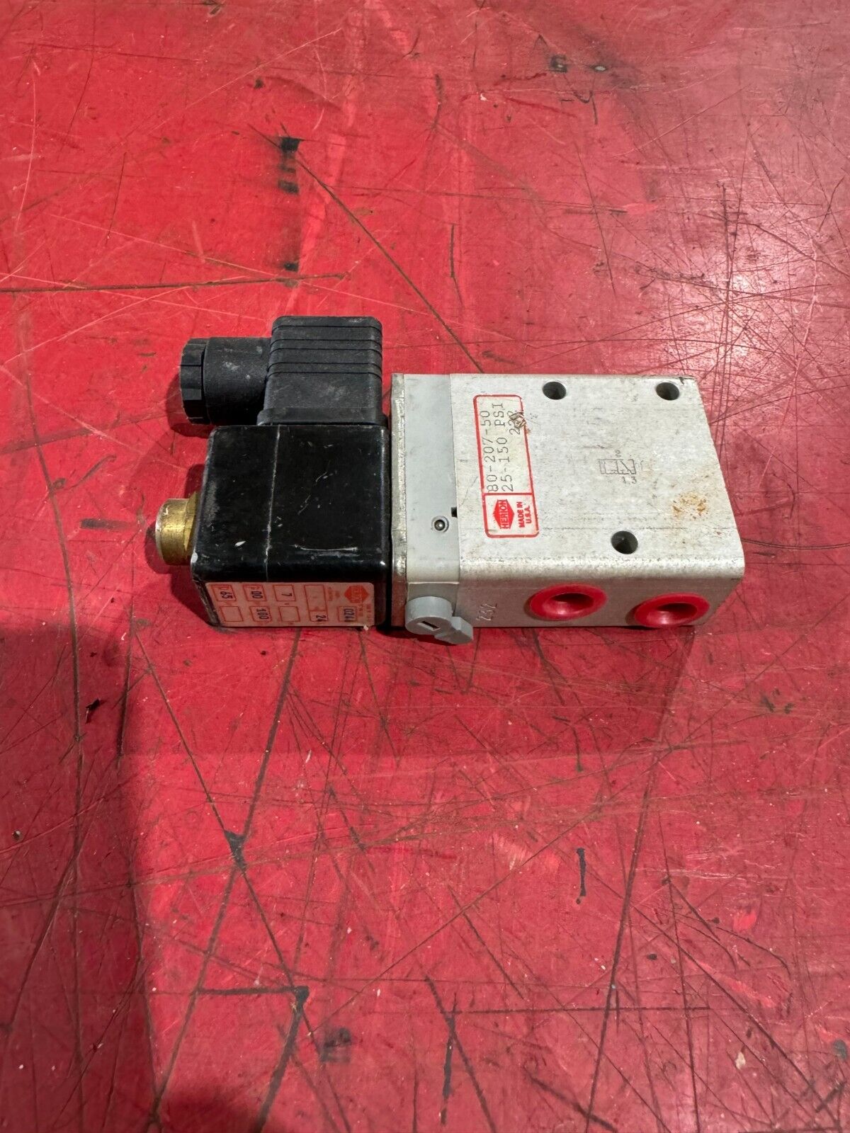 NEW HERION SOLENOID VALVE 80-207-50 25-150 PSI 0246