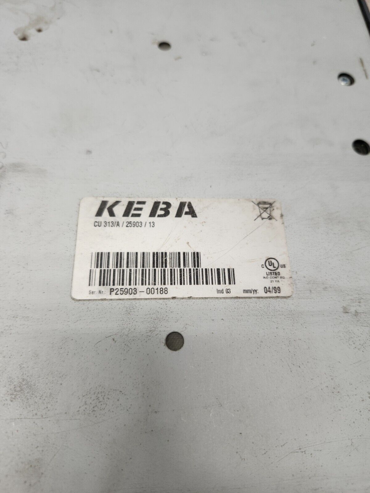 USED KEBA I/O MODULE CU313/A/25903