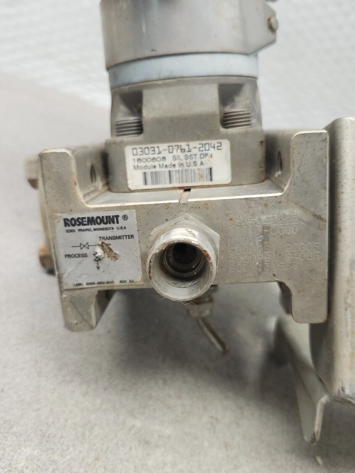 USED ROSEMOUNT PRESSURE TRANSMITTER CG4A02A1AH2E53B1L415