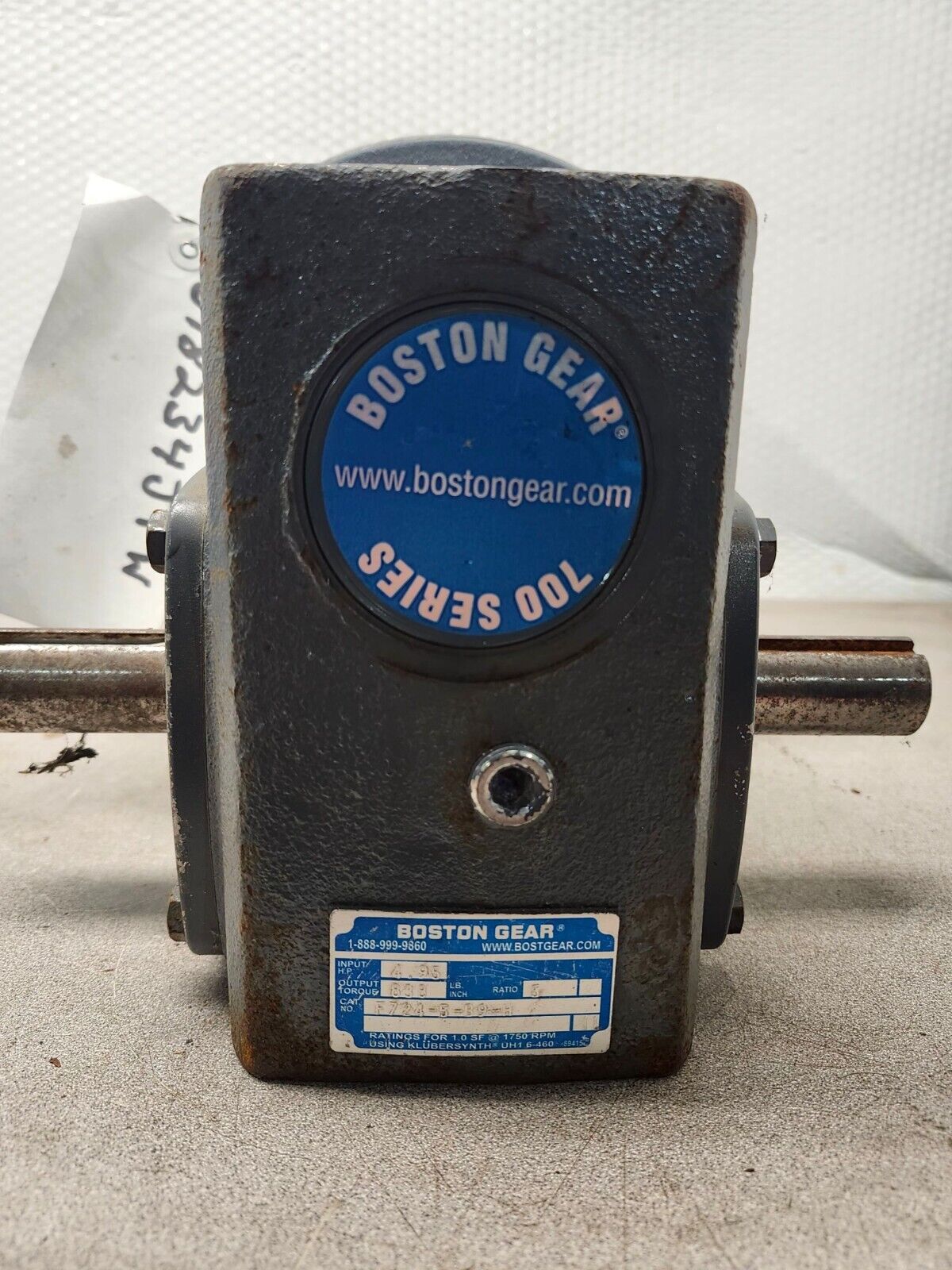 NEW NO BOX BOSTON GEAR SPEED REDUCER F724-5-B9-H