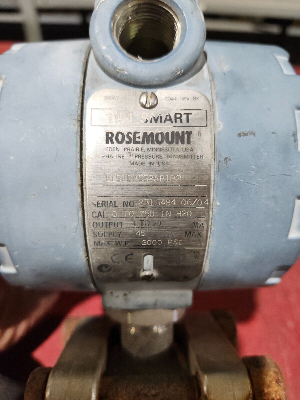 USED ROSEMOUNT Pressure Transmitter 1151DP5S2AB1P2