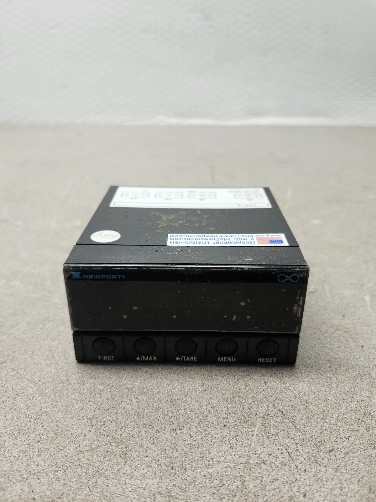 NEW IN BOX NEWPORT CONTROL PANEL METER IDP-0 6220559