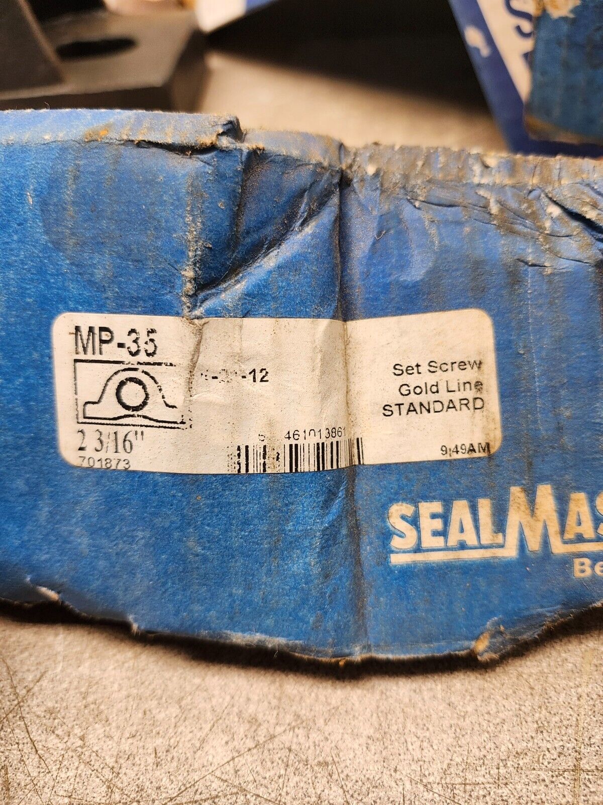 NEW IN BOX SEALMASTER PILLOW BLOCK BEARING 2-3/16" MP-35