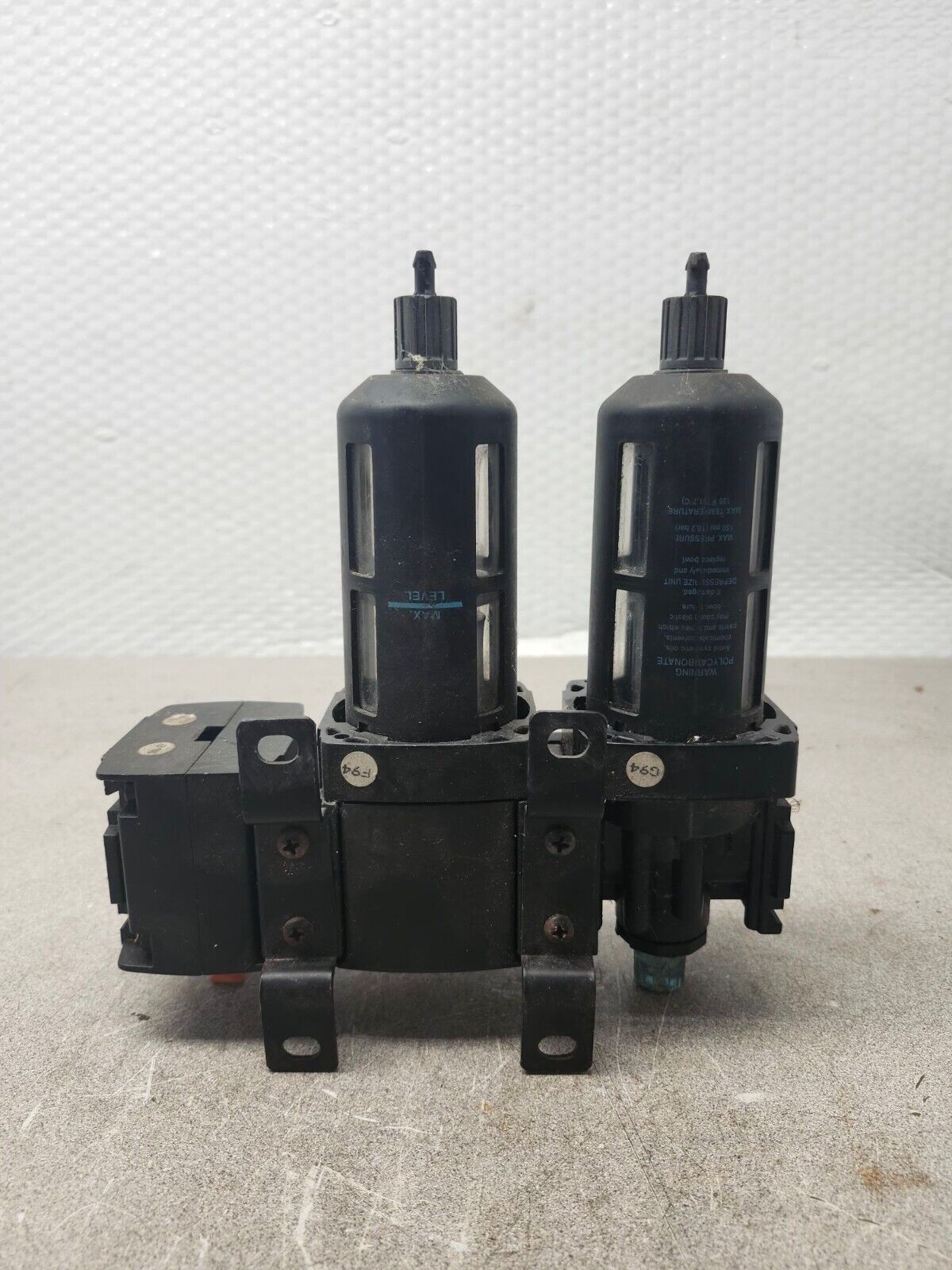 USED Wilkerson Filter/Regulator,3 Pcs F18-02-SK00,V18-02-0000