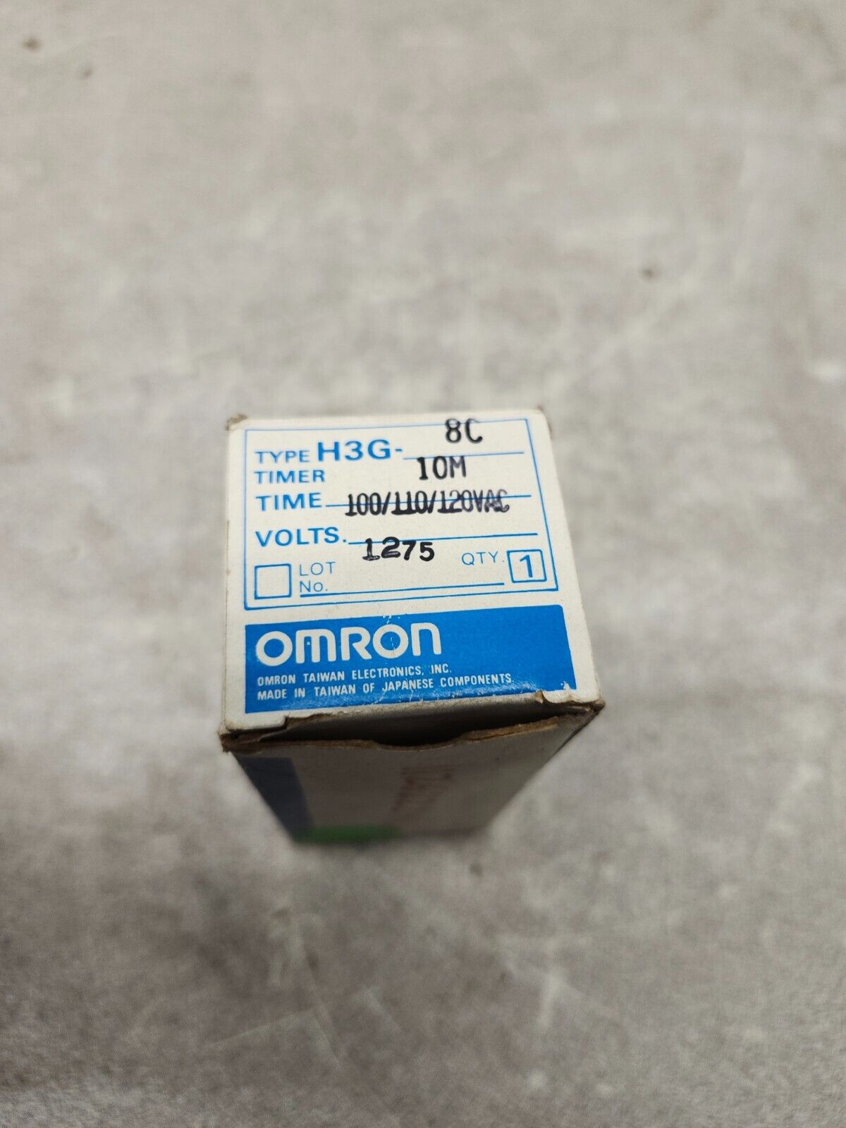 NEW IN BOX OMRON TIMER H3G-8C