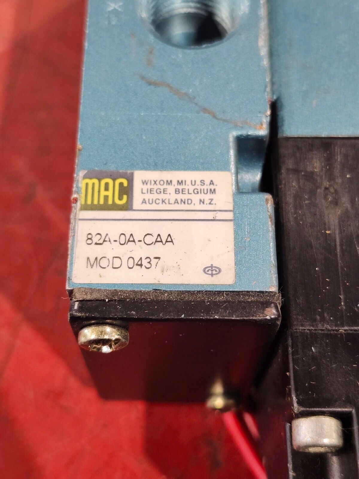 NEW NO BOX MAC SOLENOID VALVE 82A-CC-000-TM-DAAP-1DA