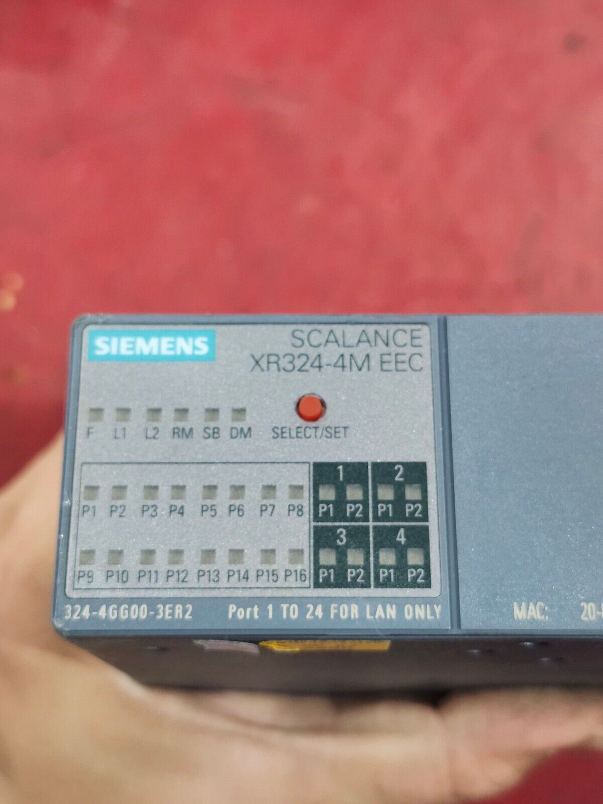 USED SIEMENS SCALANCE XR324-4M EEC