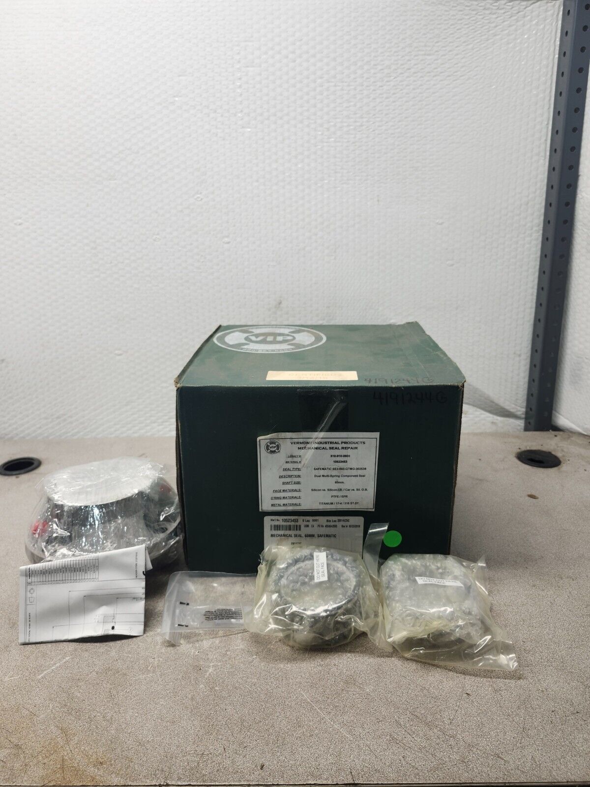 NEW IN BOX VERMONT DUAL MULTI SPRING COMPONENT SEAL SE2-060-QTMG-302538