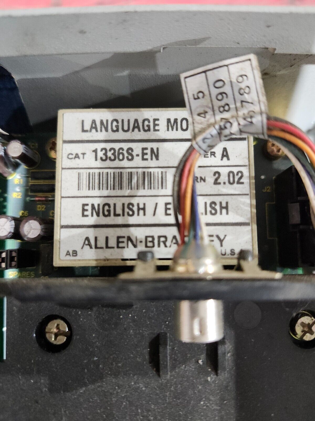 USED ALLEN BRADLY AC DRIVE 13363-EN MISSING COVER