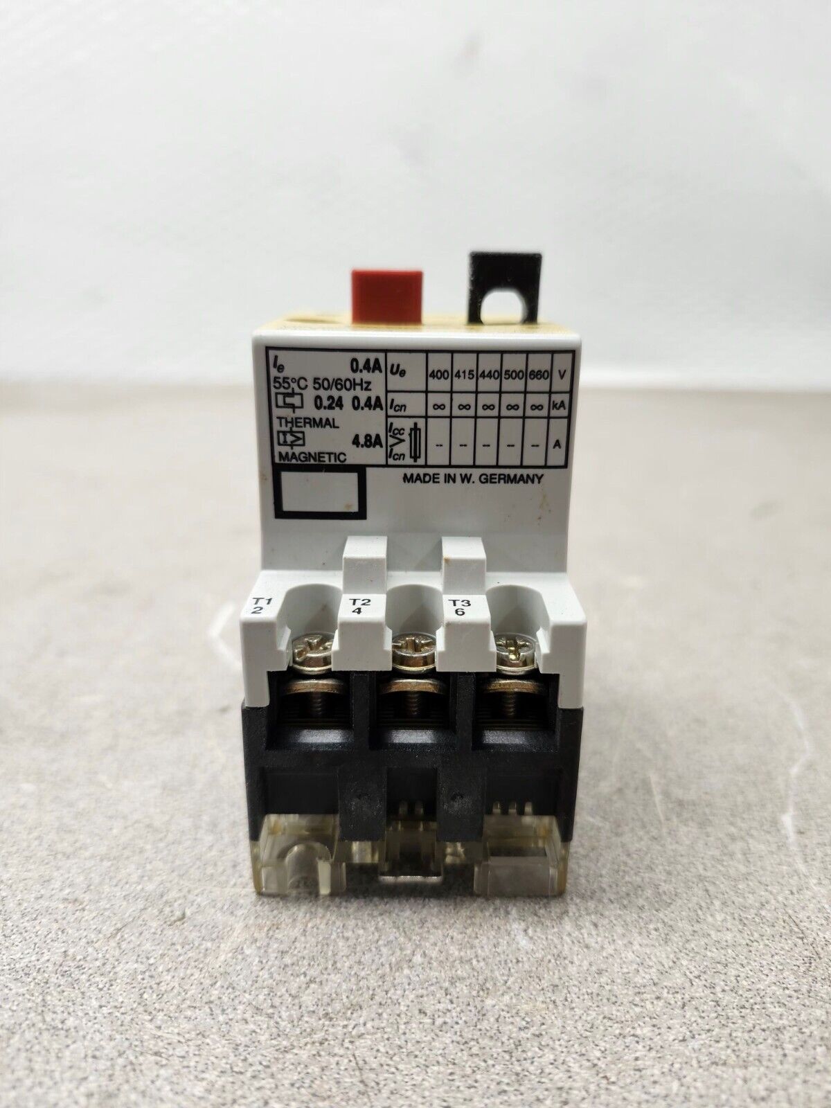 NEW IN BOX ALLEN BRADLEY MOTOR STARTER CIRCUIT BREAKER 140-MN-0040