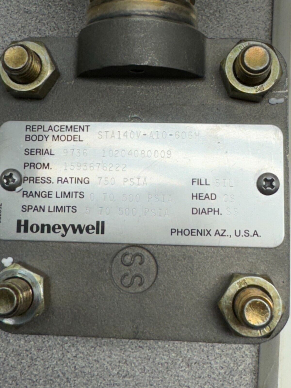 NEW IN BOX HONEYWELL ST3000 PRESSURE TRANSMITTER STA140-A1G-00000-LP.F1D3-656H