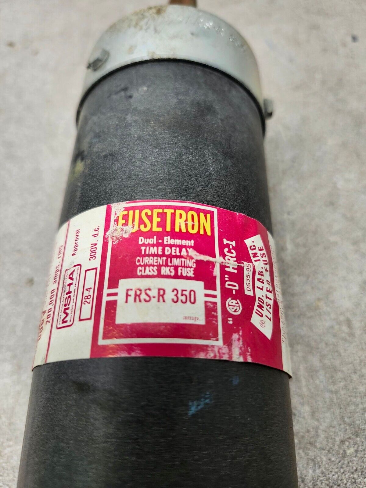 NEW NO BOX FUSETRON FUSE FRS-R 350