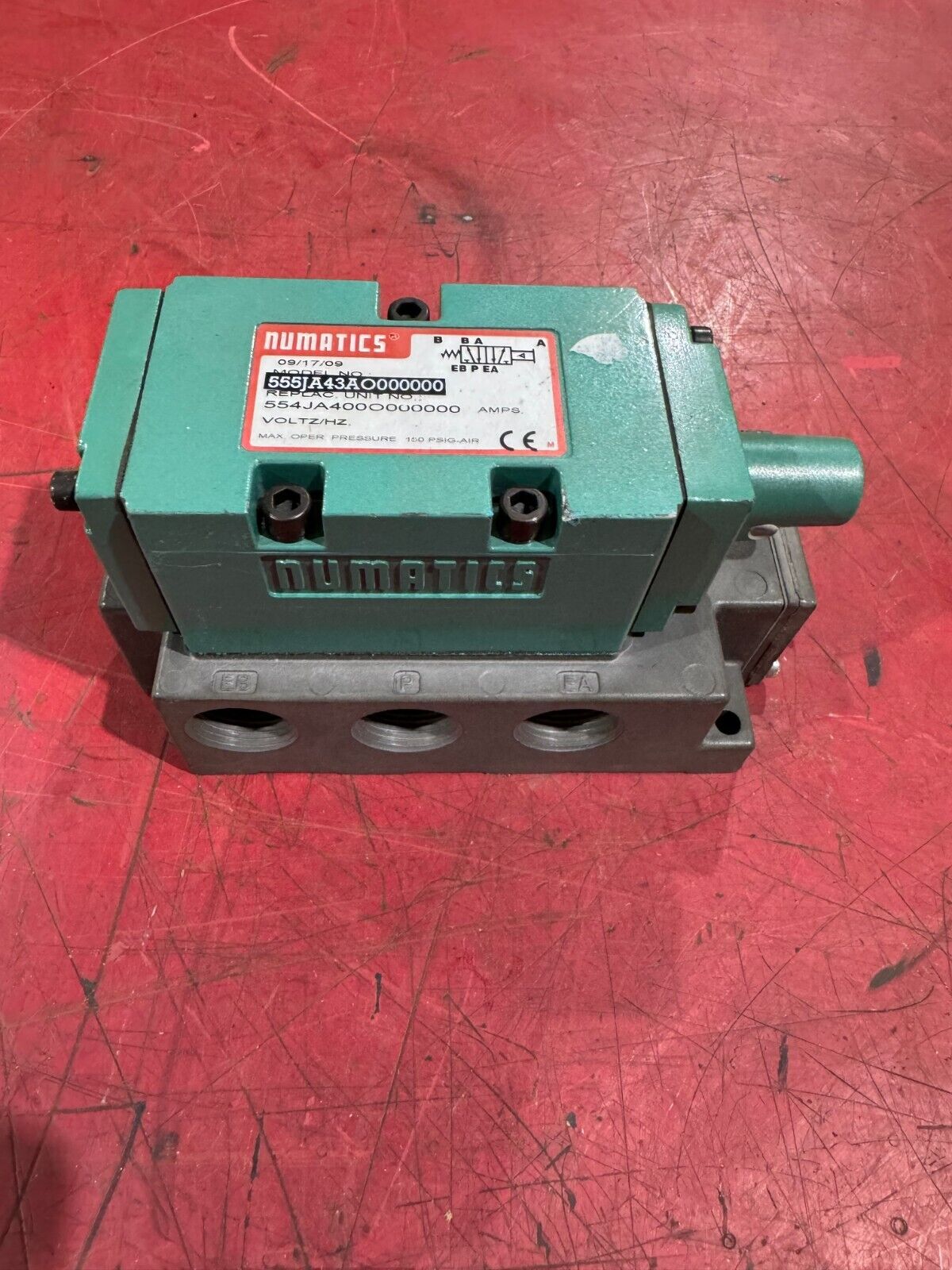 NEW NO BOX NUMATICS PNEUMATIC VALVE 555JA43AO000000