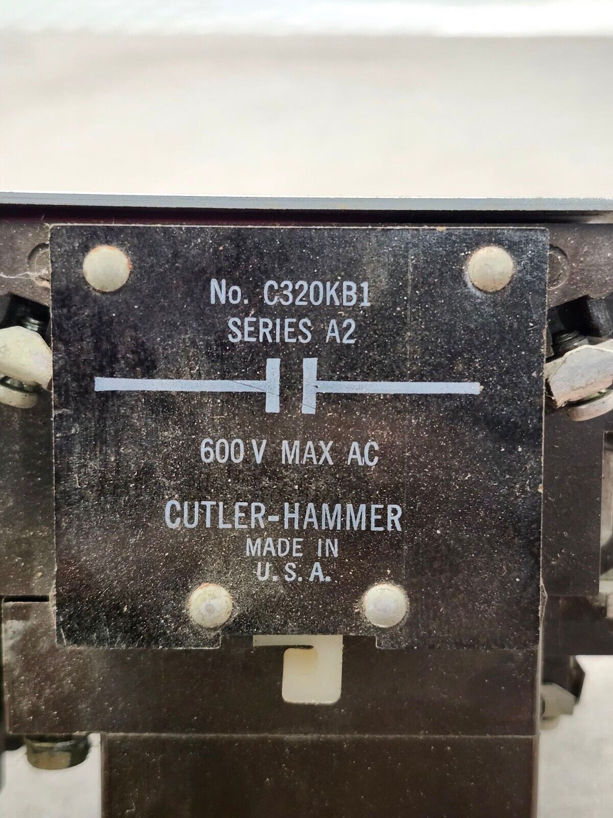 USED Cutler-Hammer Size 0 Motor Starter With 120 Volt Coil A10BGO