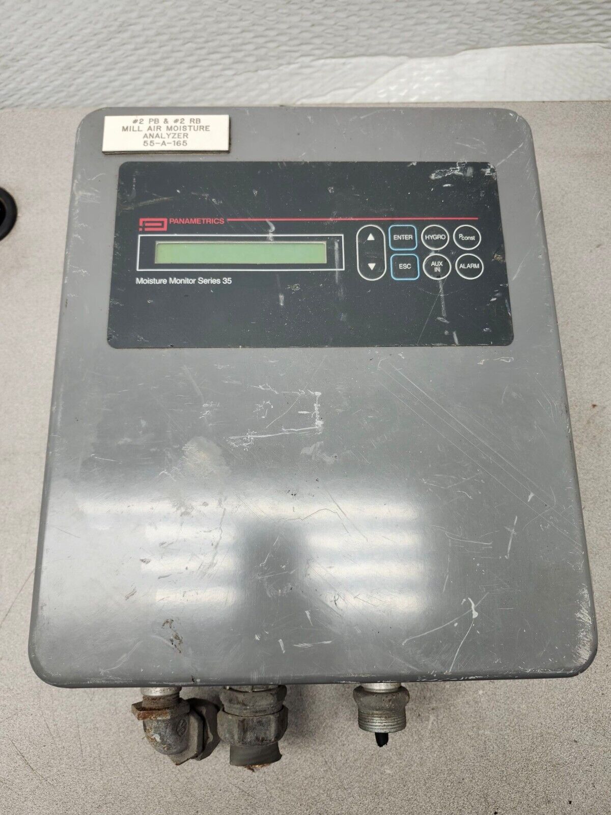 USED PANAMETRICS MOISTURE MONITOR SERIES 35 MMS35-621-1-000