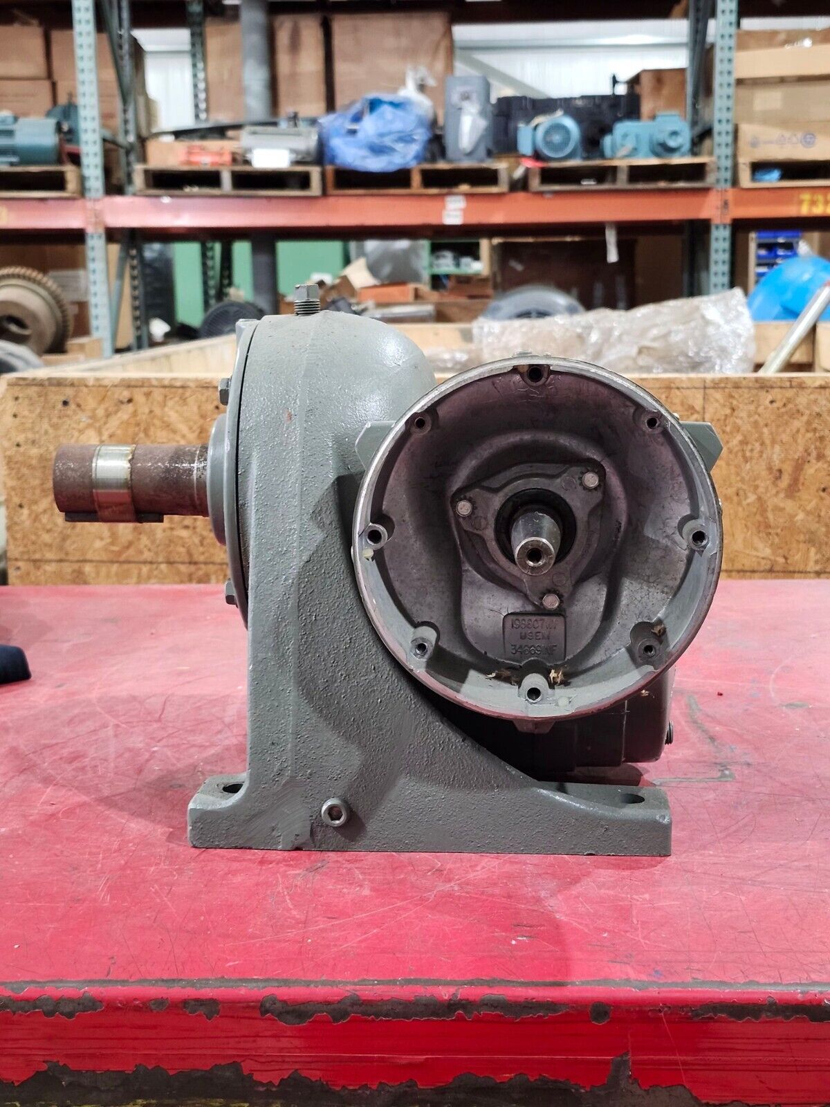 UNUSED SURPLUS US MOTORS SYNCROGEAR MODULE REDUCER 16.95 RATIO GWBP FRAME 6