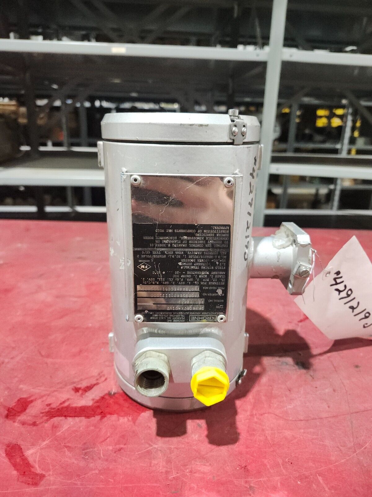 USED KROHNE FLOW METER ALTOMETER IFM4042K-DIV2